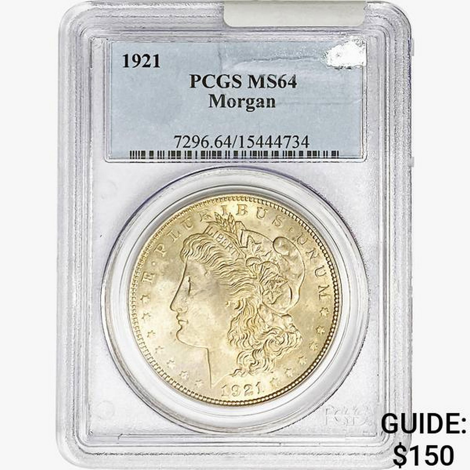 1921 Morgan Silver Dollar PCGS MS64 (1 of 2)