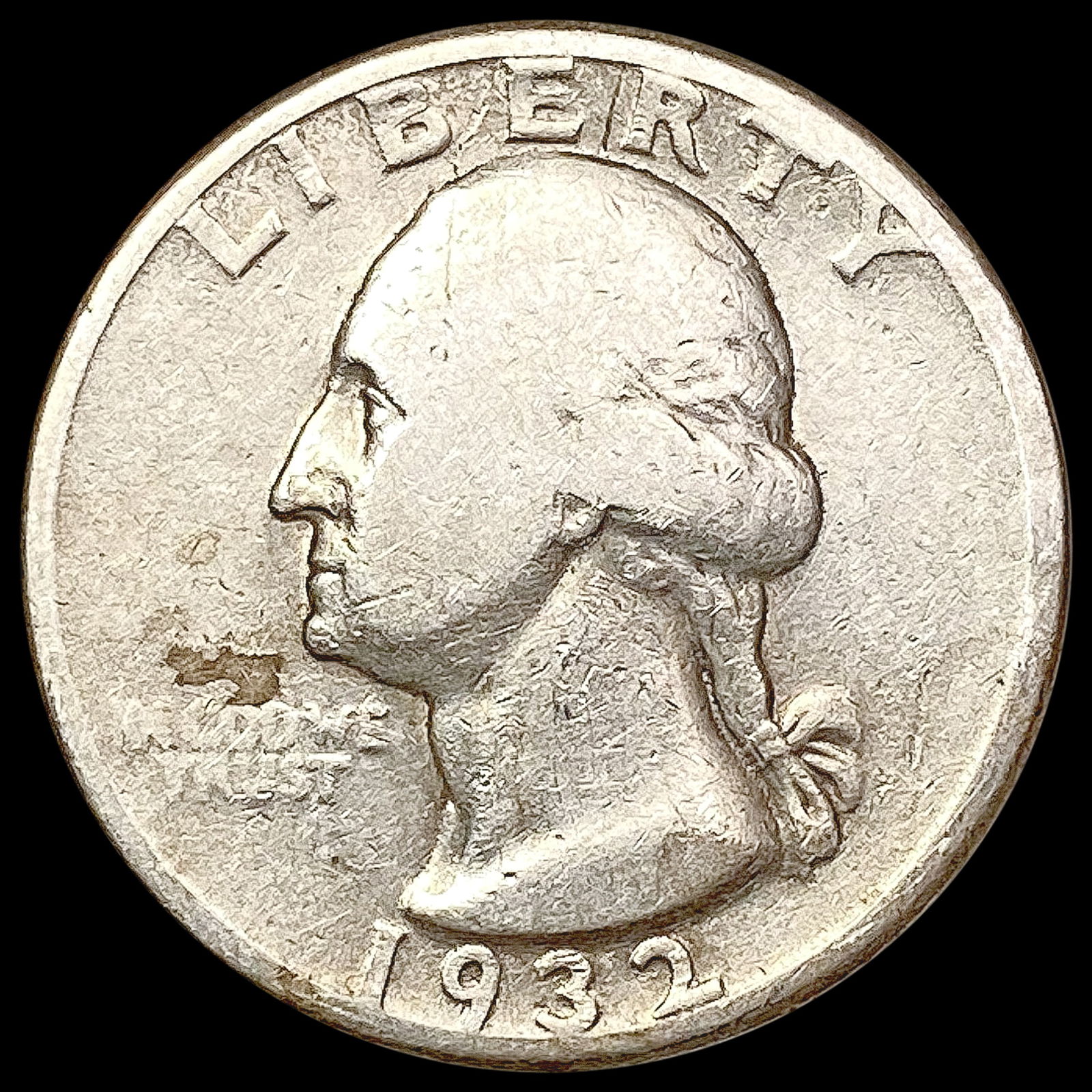 1932-D Washington Silver Quarter LIGHTLY CIRCULATED (1 of 2)