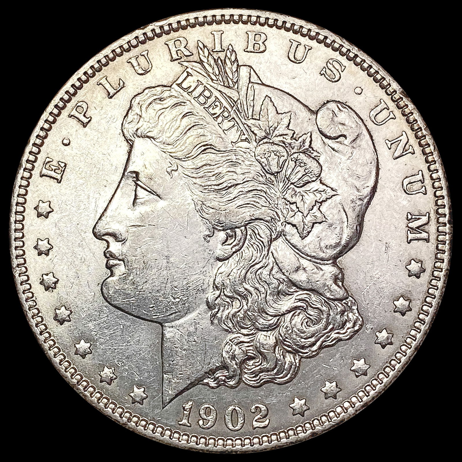 1902 Morgan Silver Dollar CLOSELY UNCIRCULATED (1 of 2)