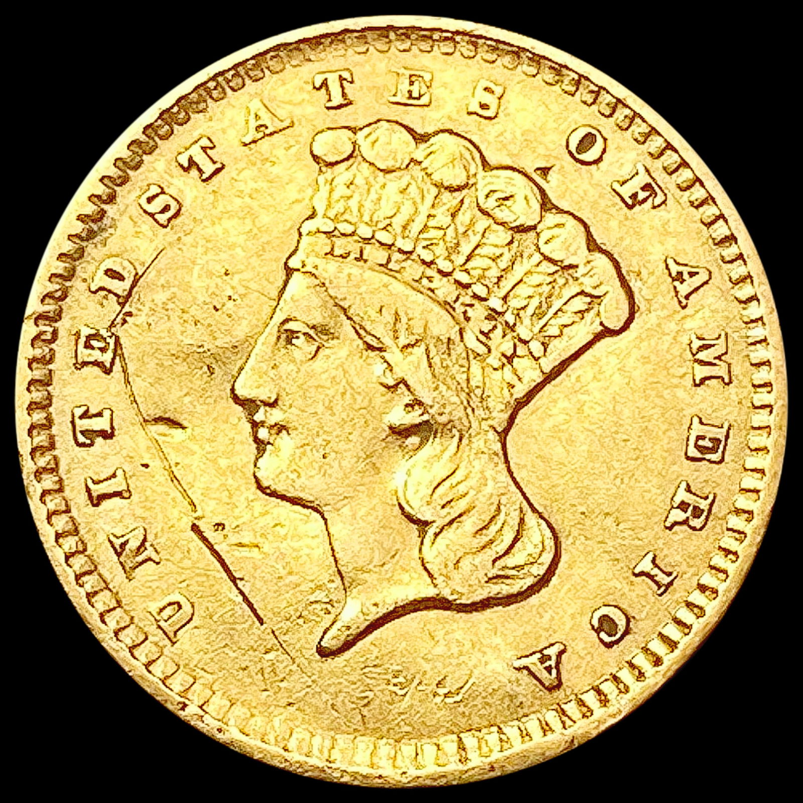 1856 Rare Gold Dollar CLOSELY UNCIRCULATED (1 of 2)