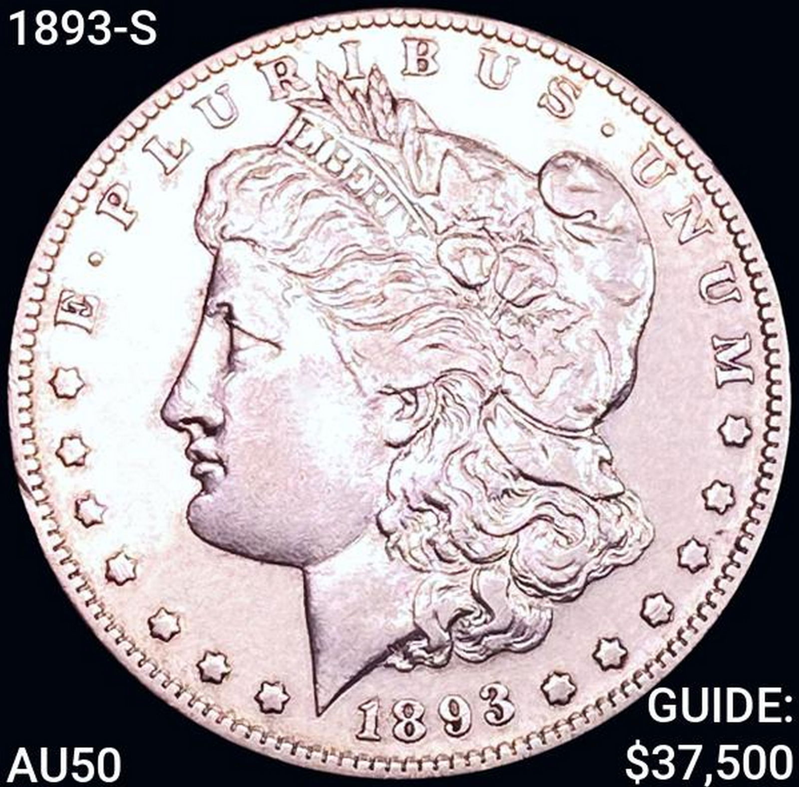1893-S Morgan Silver Dollar CLOSELY UNCIRCULATED (1 of 2)