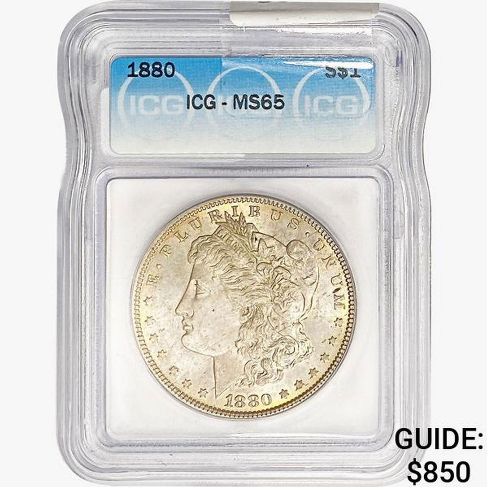 1880 Morgan Silver Dollar ICG MS65 (1 of 2)