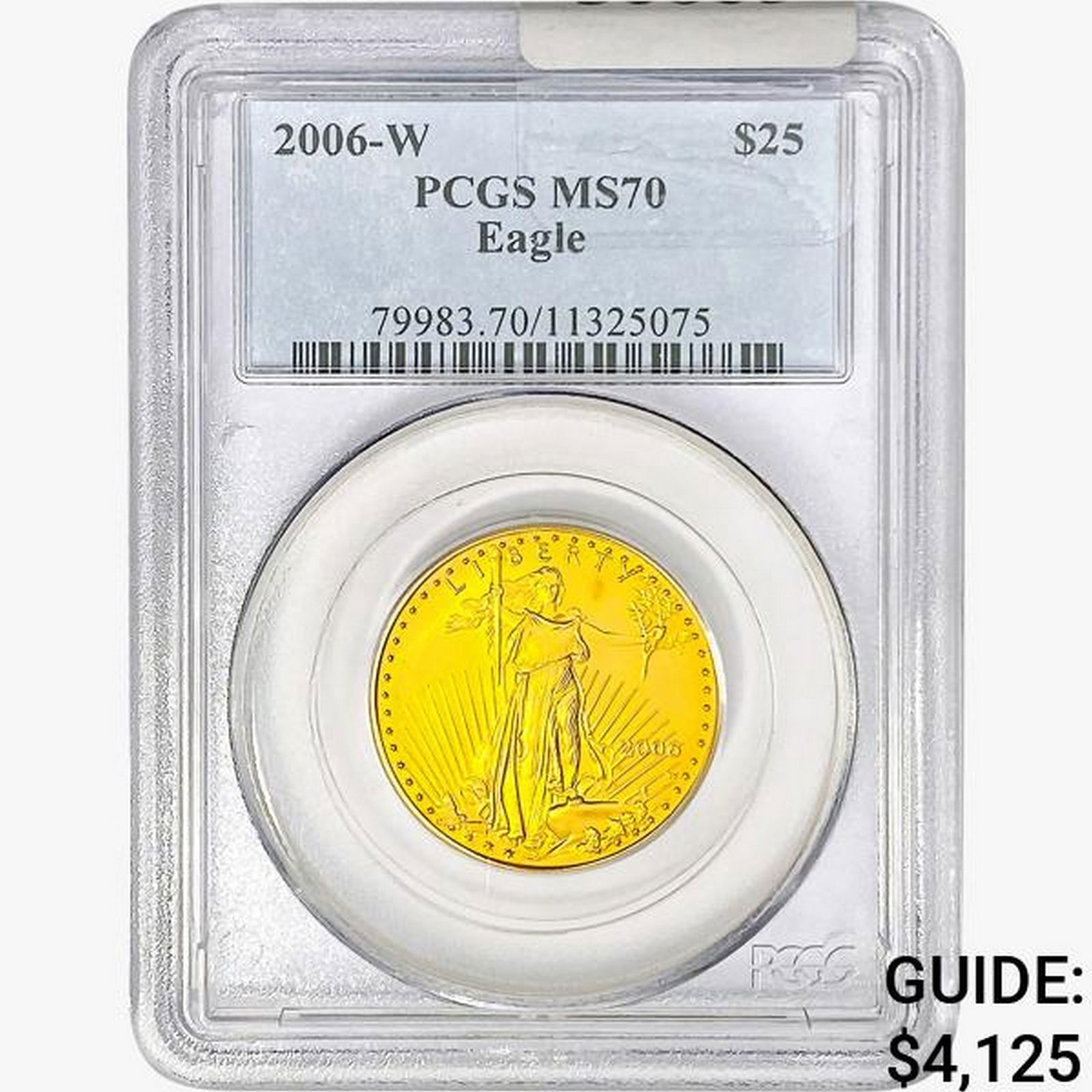 2006-W 1/2oz $25 AGE PCGS MS70 (1 of 2)