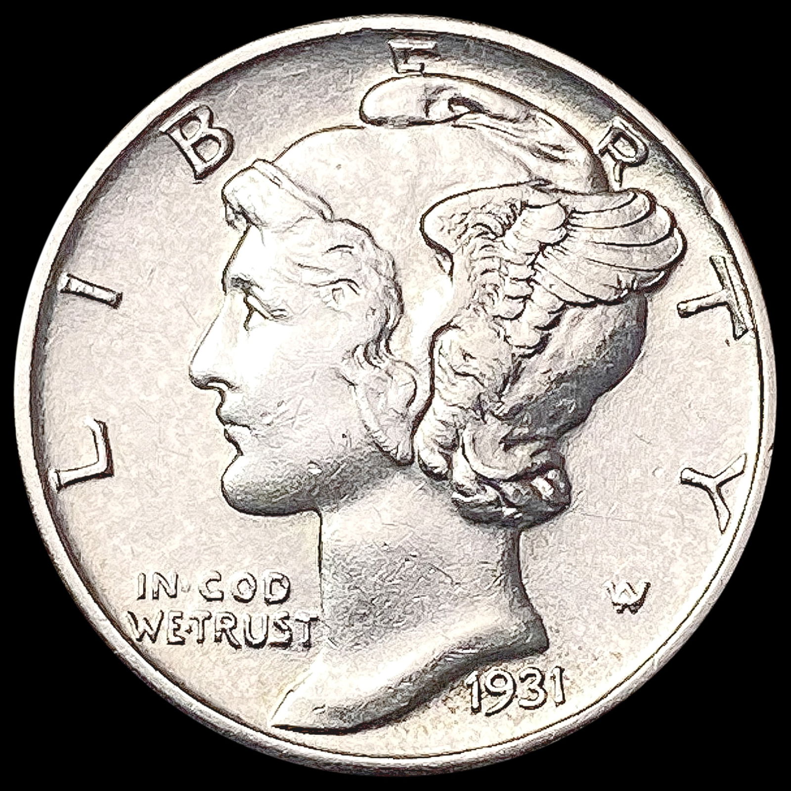 1931 Mercury Dime UNCIRCULATED (1 of 2)
