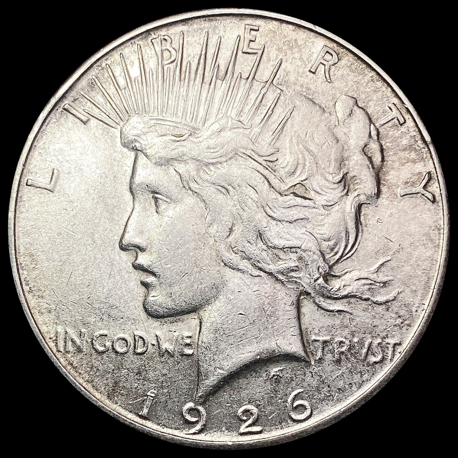 1926 S Silver Peace Dollar CLOSELY UNCIRCULATED (1 of 2)