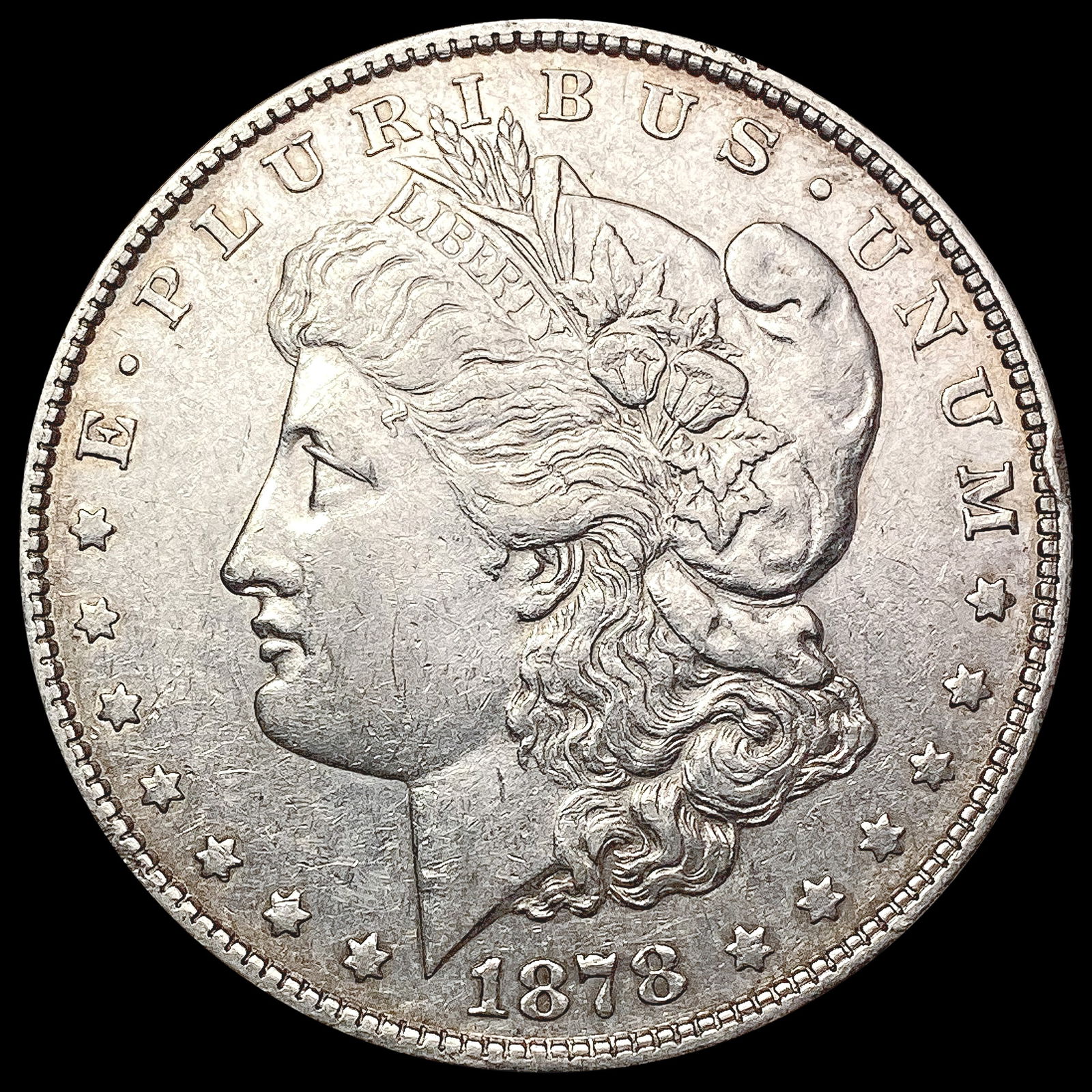 1878 Morgan Silver Dollar CLOSELY UNCIRCULATED (1 of 2)