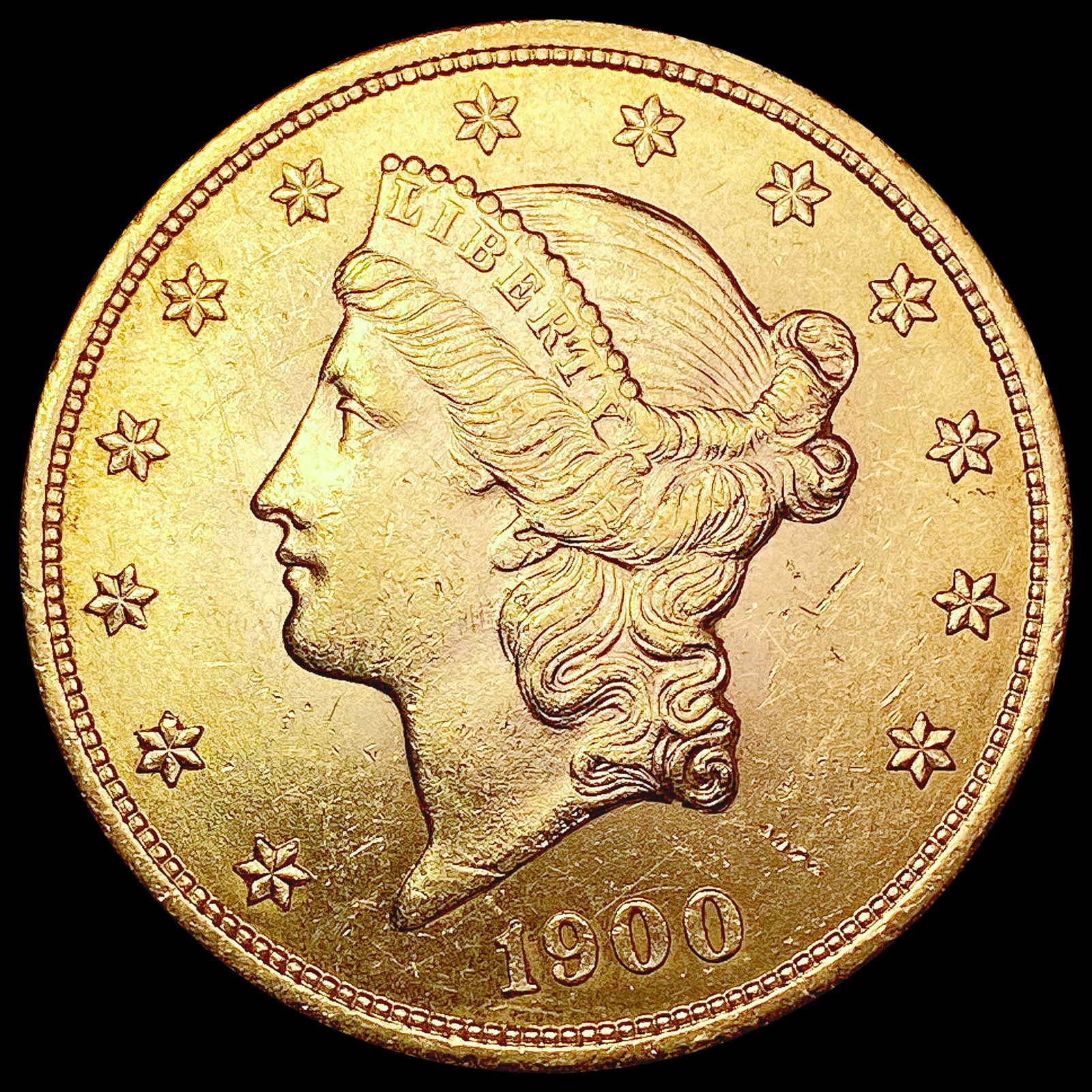 1900 $20 Gold Double Eagle UNCIRCULATED (1 of 2)