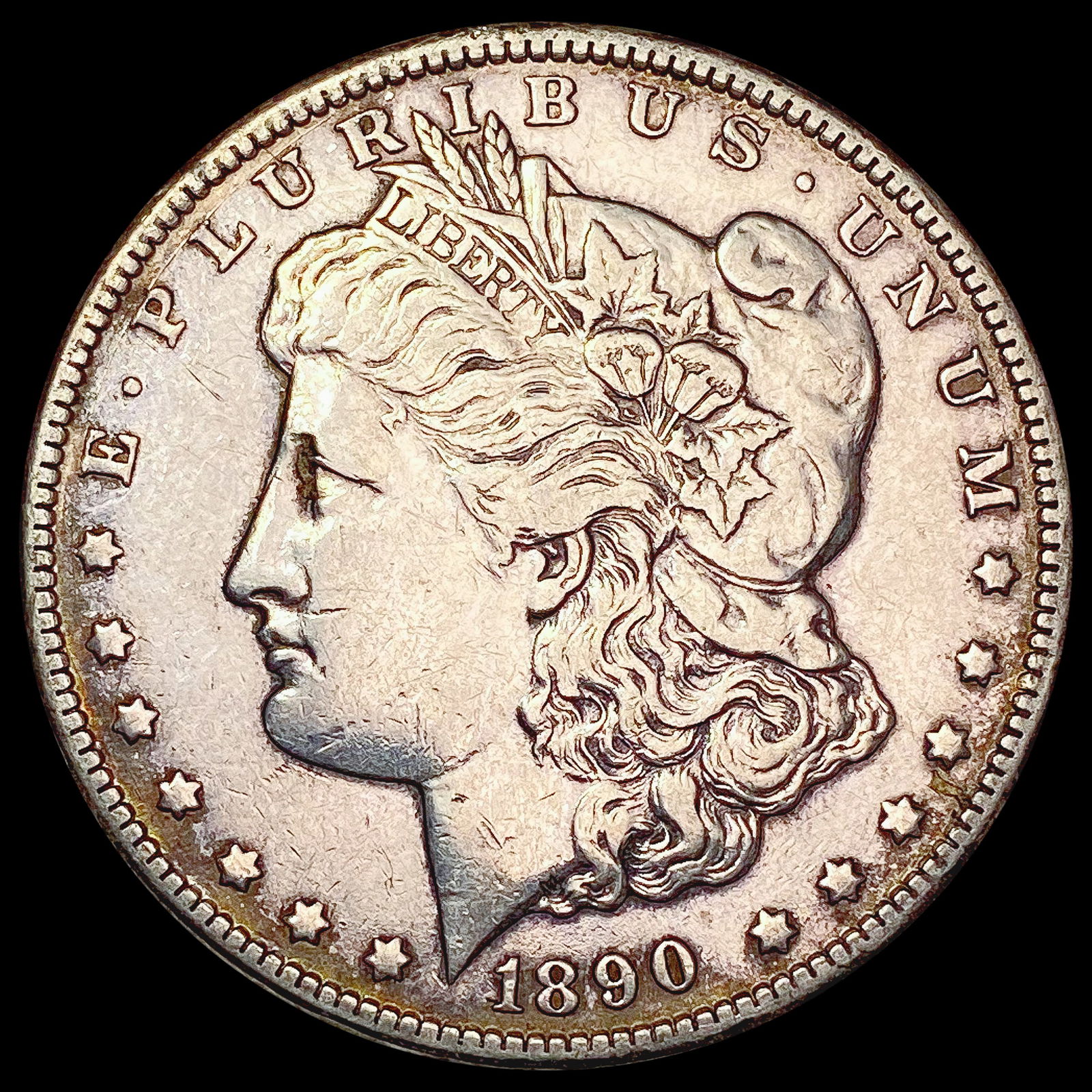 1890-CC Morgan Silver Dollar CLOSELY UNCIRCULATED (1 of 2)