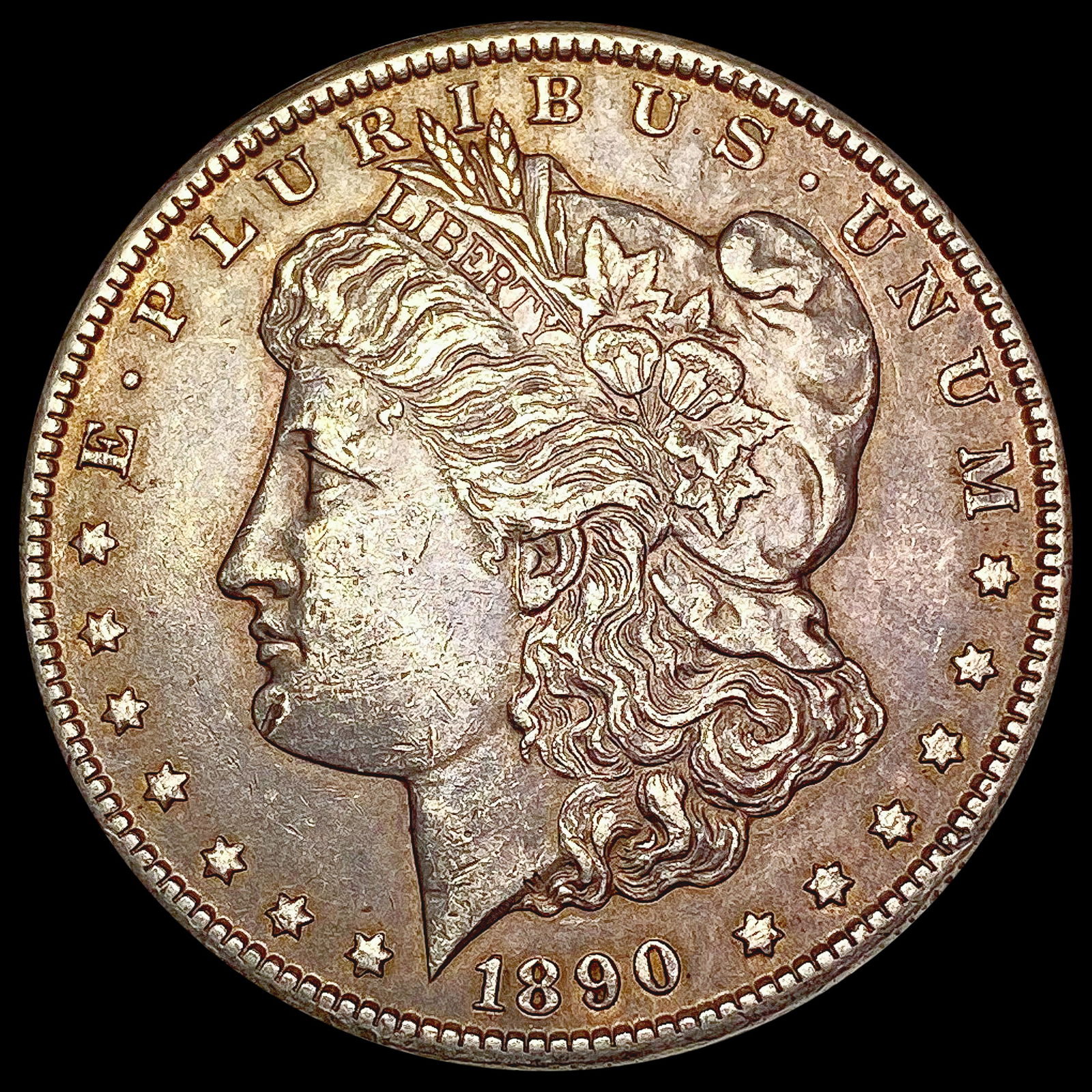 1890-CC Morgan Silver Dollar CLOSELY UNCIRCULATED (1 of 2)