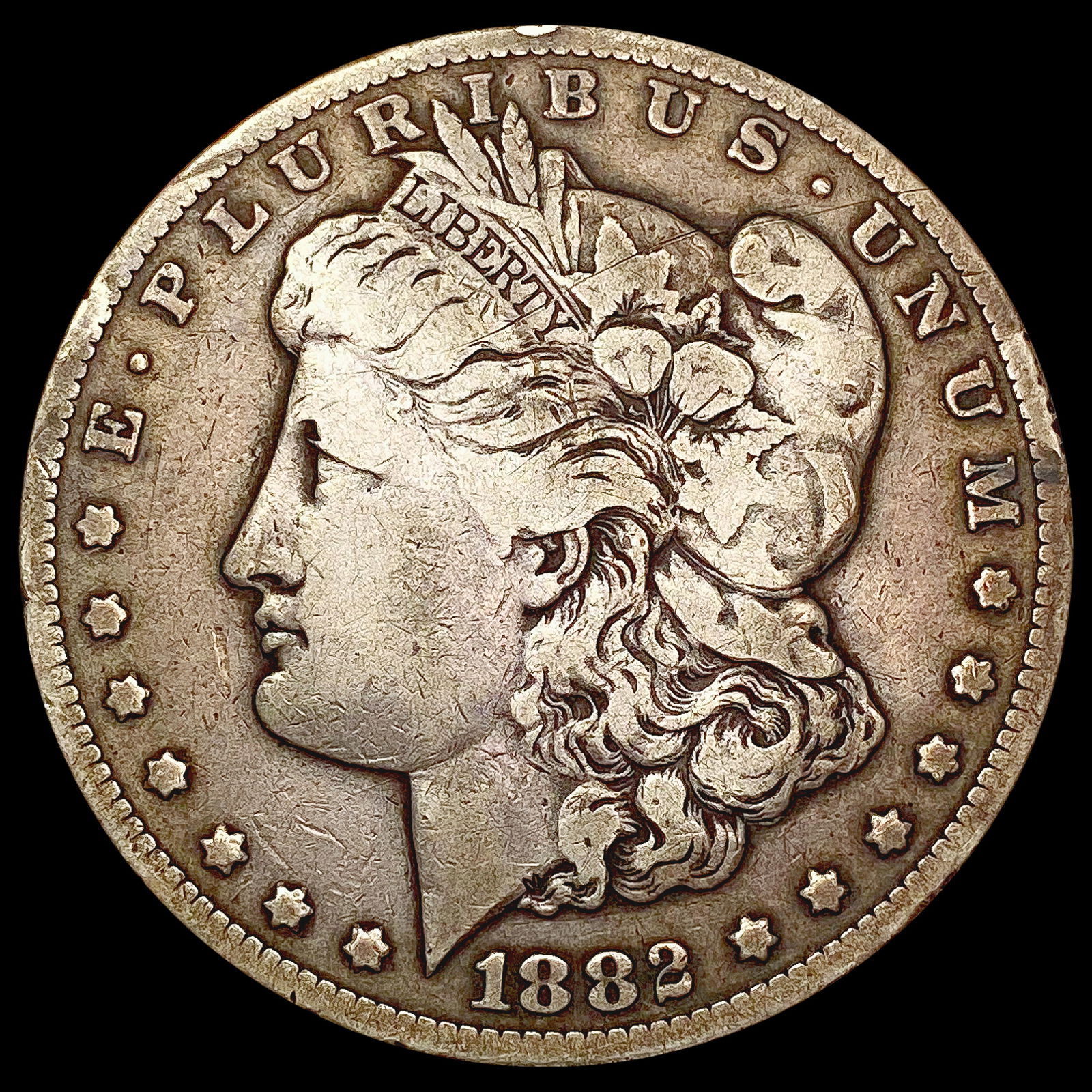1882 CC Morgan Silver Dollar LIGHTLY CIRCULATED (1 of 2)