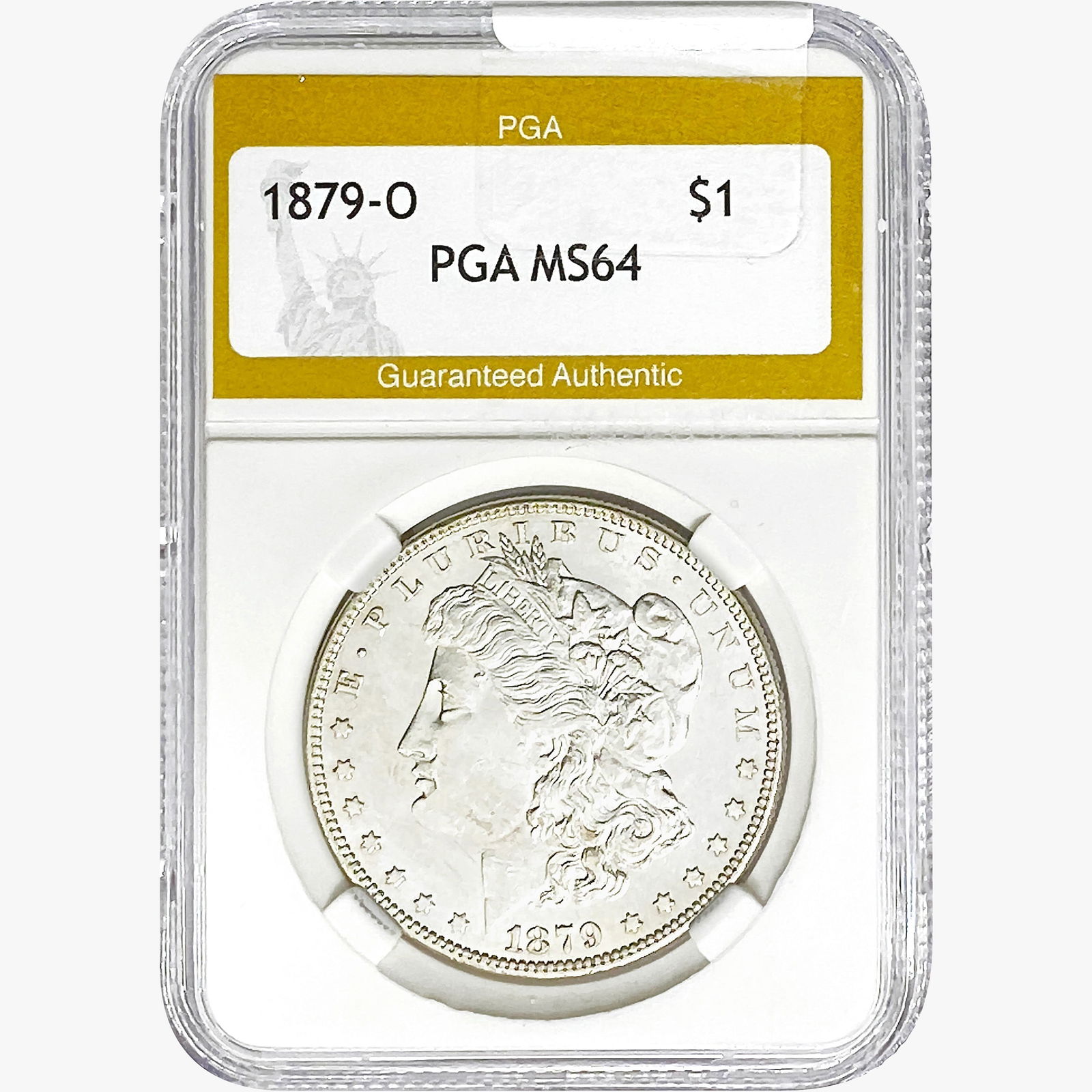 1879-O Morgan Silver Dollar PGA MS64 (1 of 2)