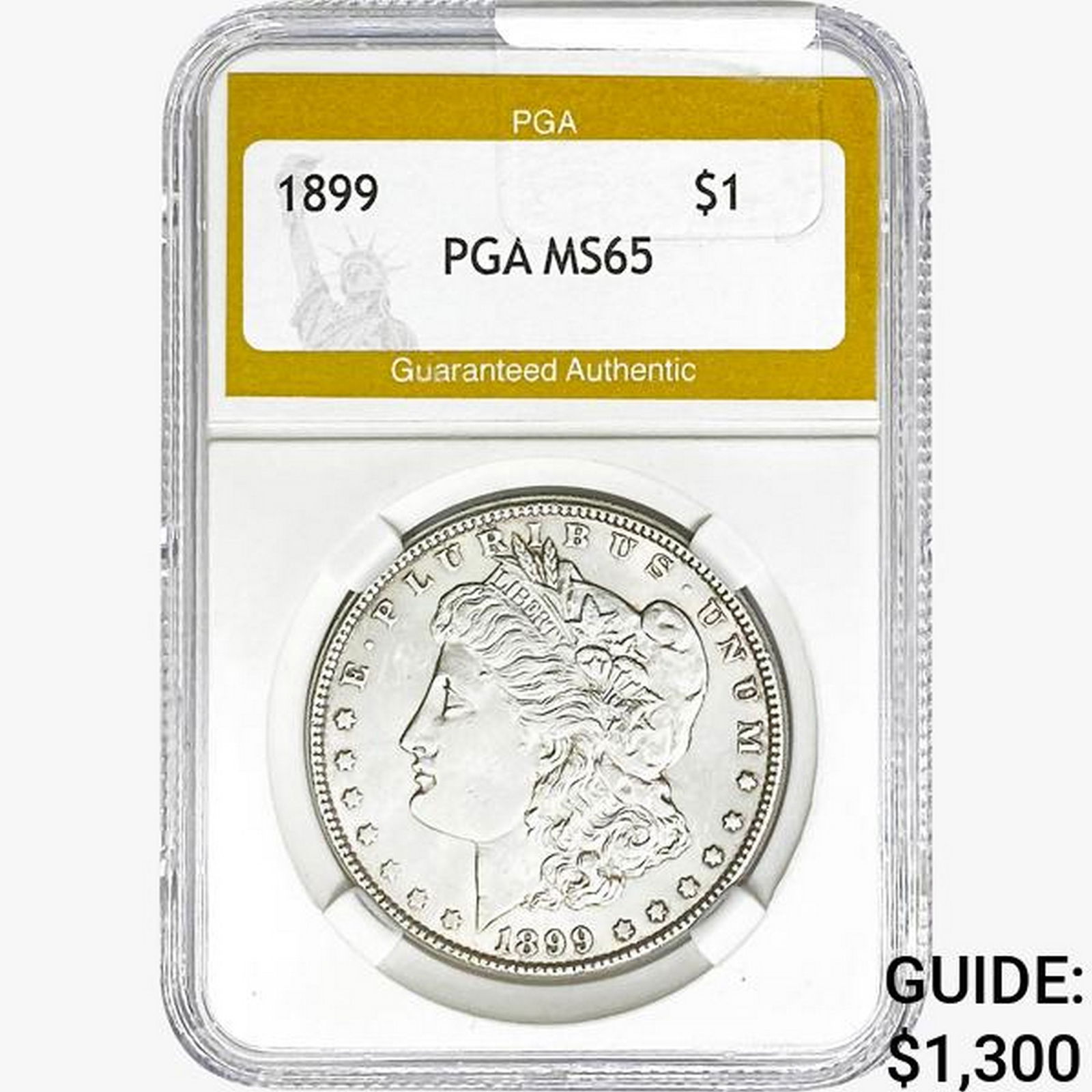 1899 Morgan Silver Dollar PGA MS65 (1 of 2)