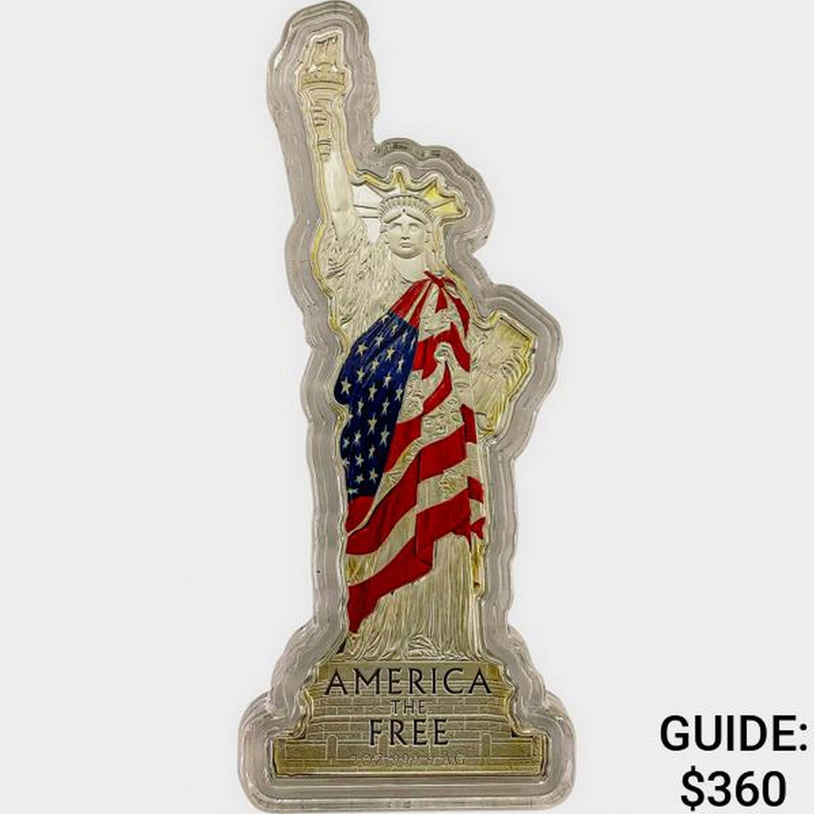 2022 Solomon Islands 2oz SIlver Statue of Liberty (1 of 3)