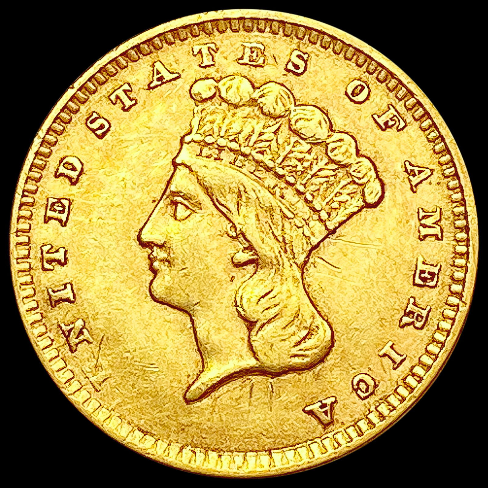 1856 Rare Gold Dollar CLOSELY UNCIRCULATED (1 of 2)