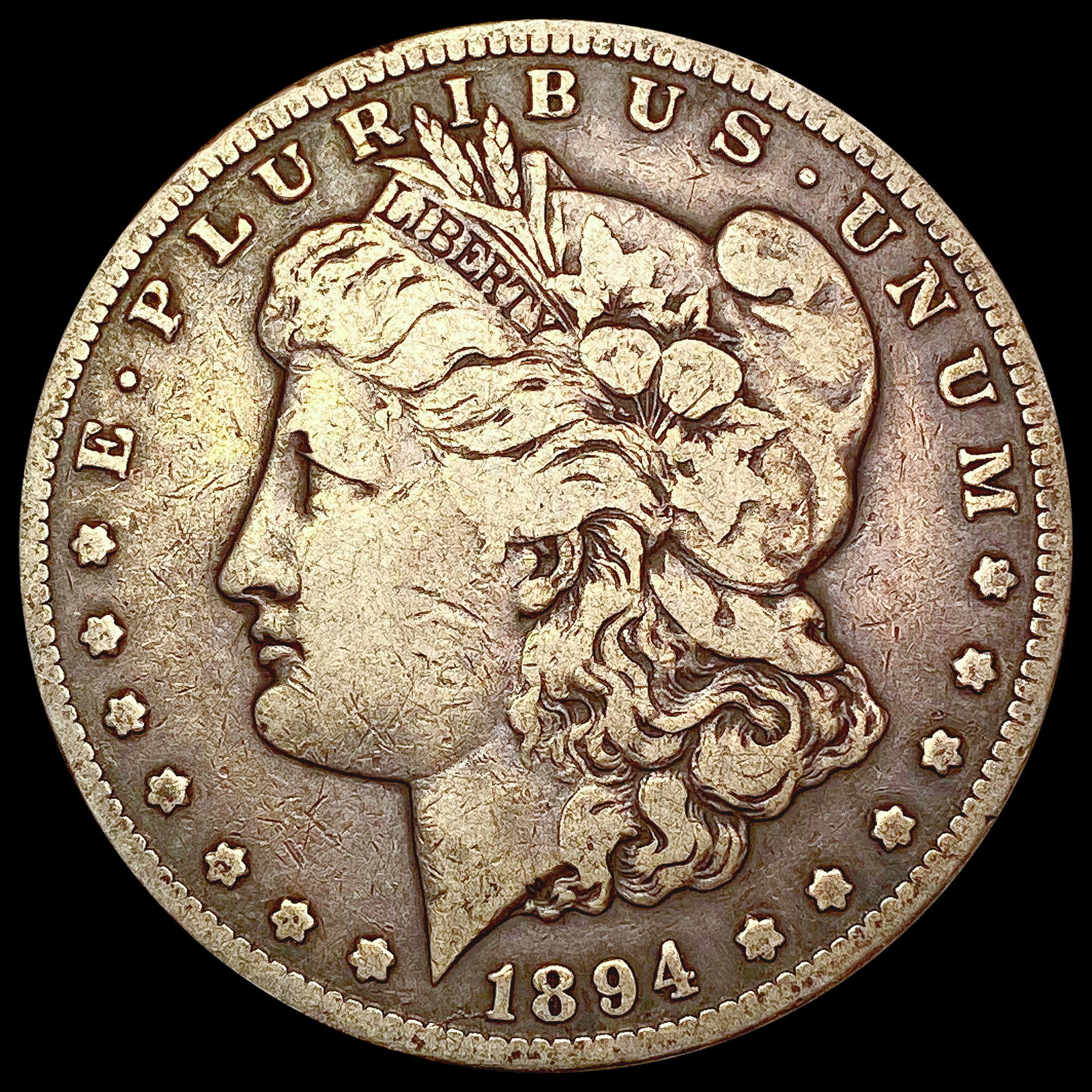 1894 S Morgan Silver Dollar LIGHTLY CIRCULATED (1 of 2)