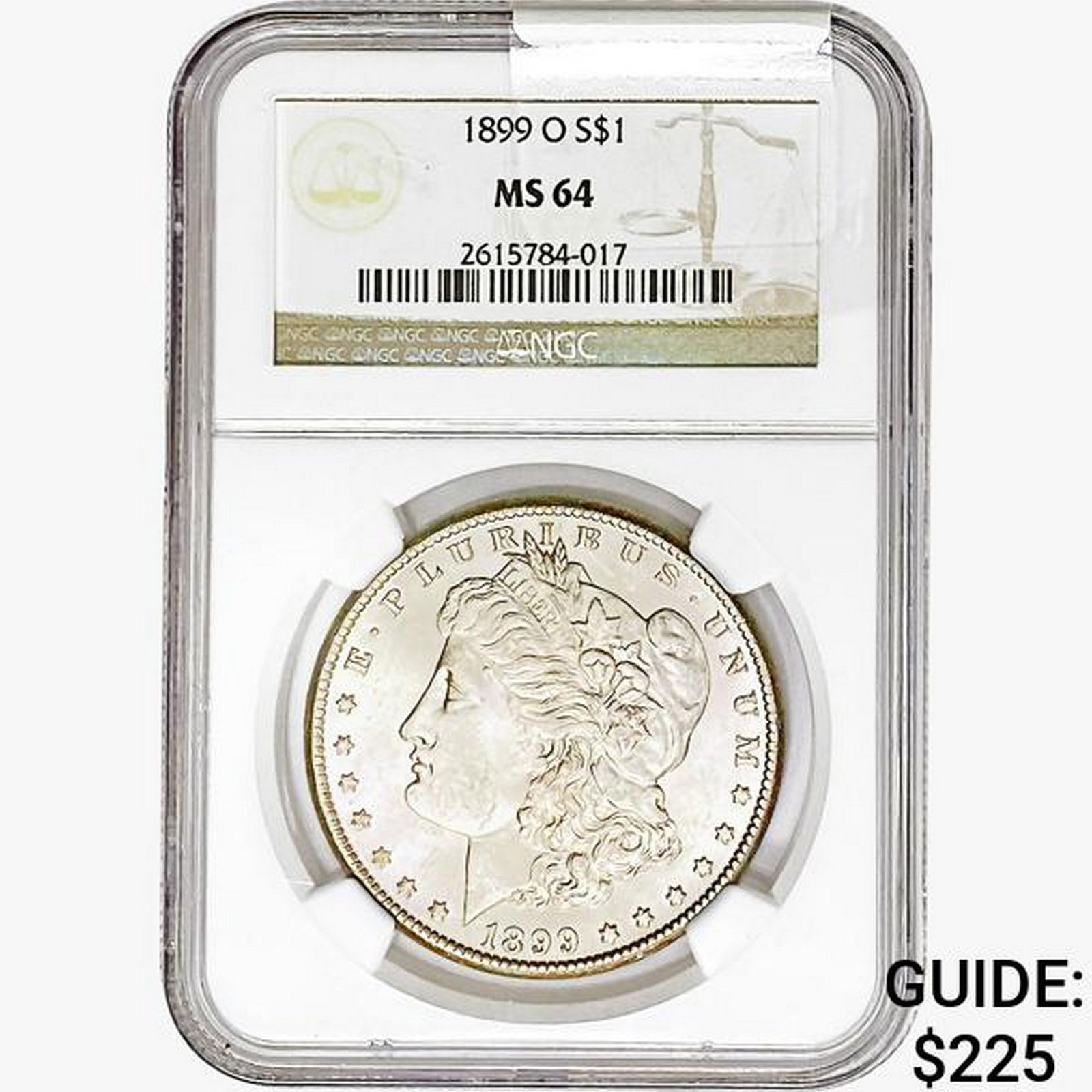 1899-O Morgan Silver Dollar NGC MS64 (1 of 2)