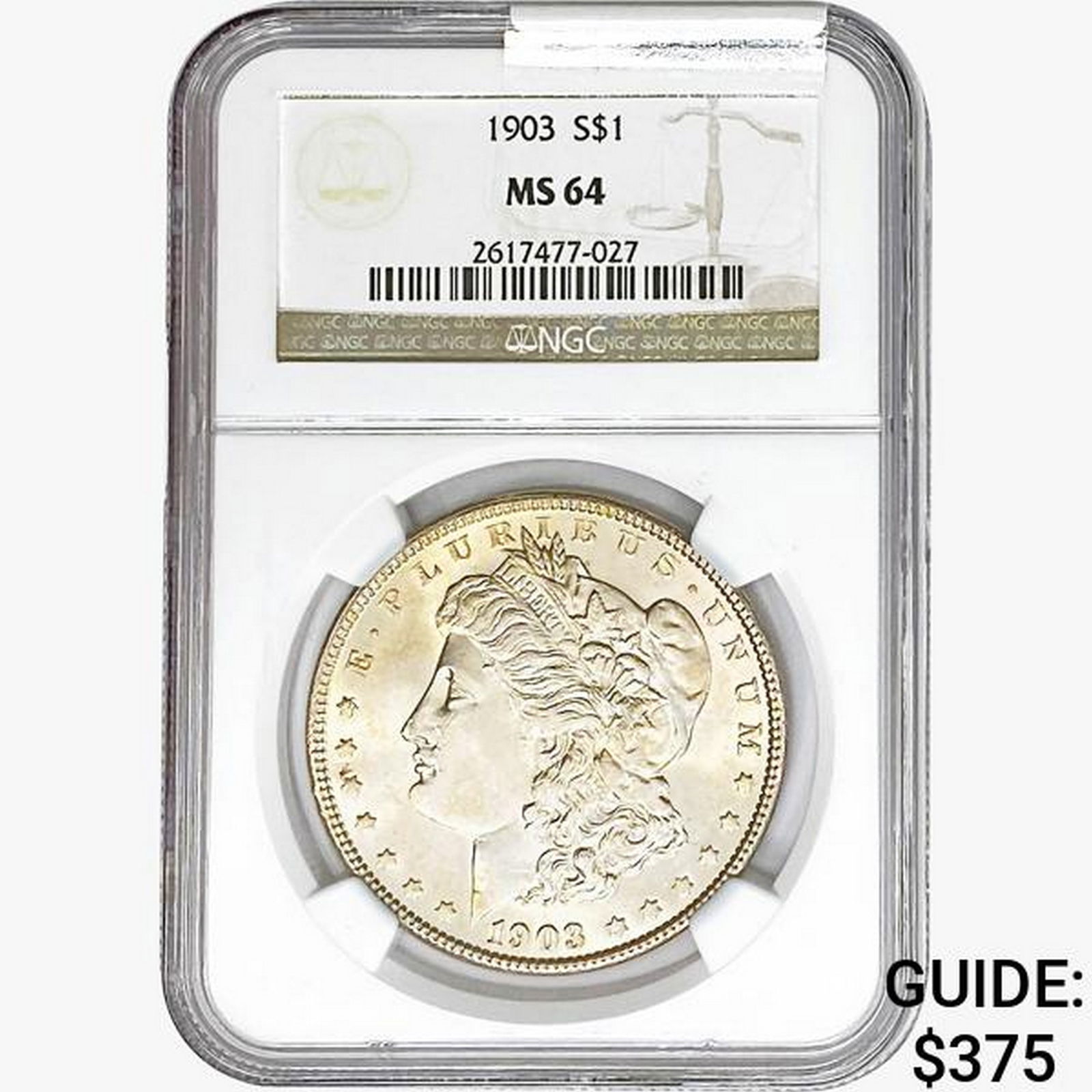 1903 Morgan Silver Dollar NGC MS64 (1 of 2)
