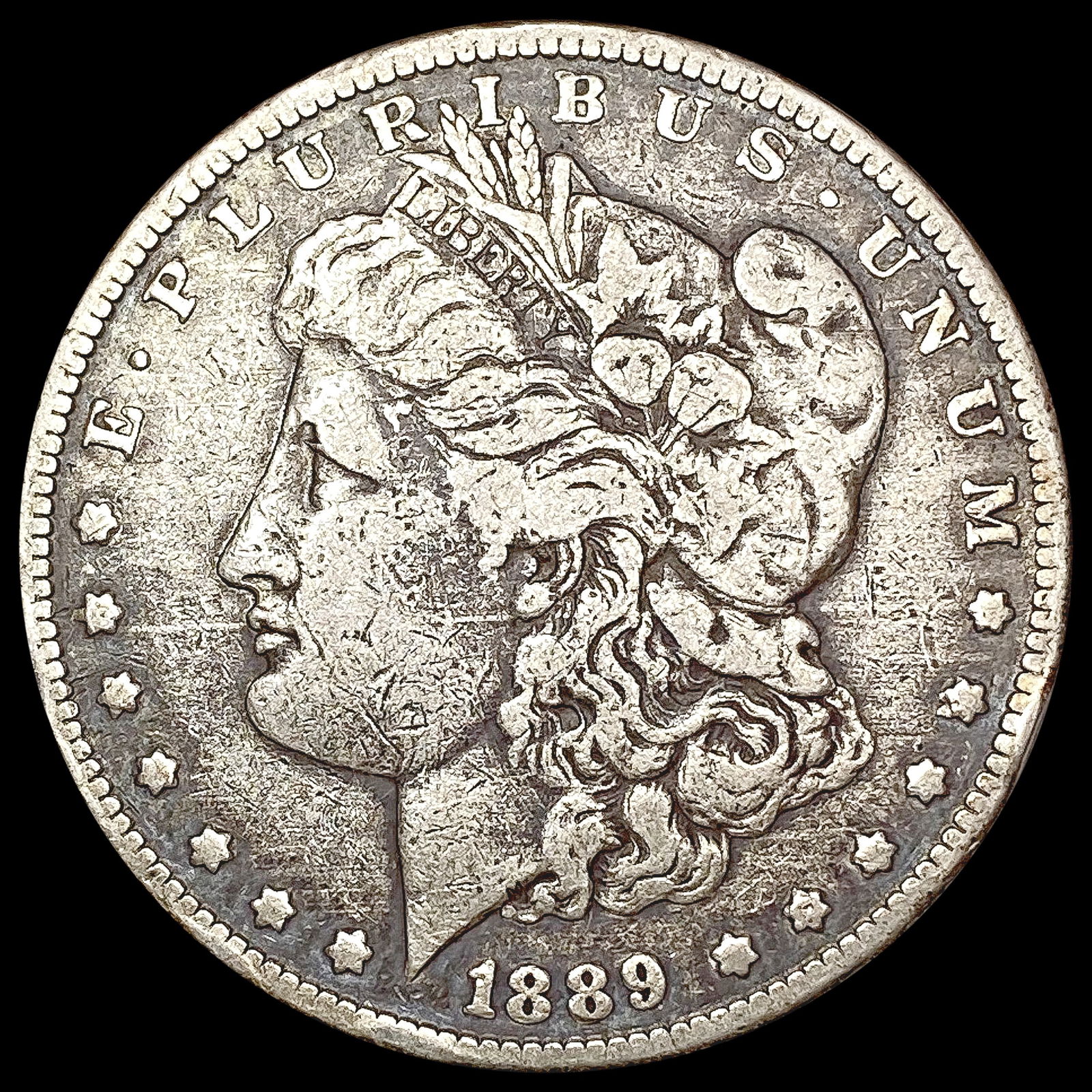 1889-CC Morgan Silver Dollar LIGHTLY CIRCULATED (1 of 2)