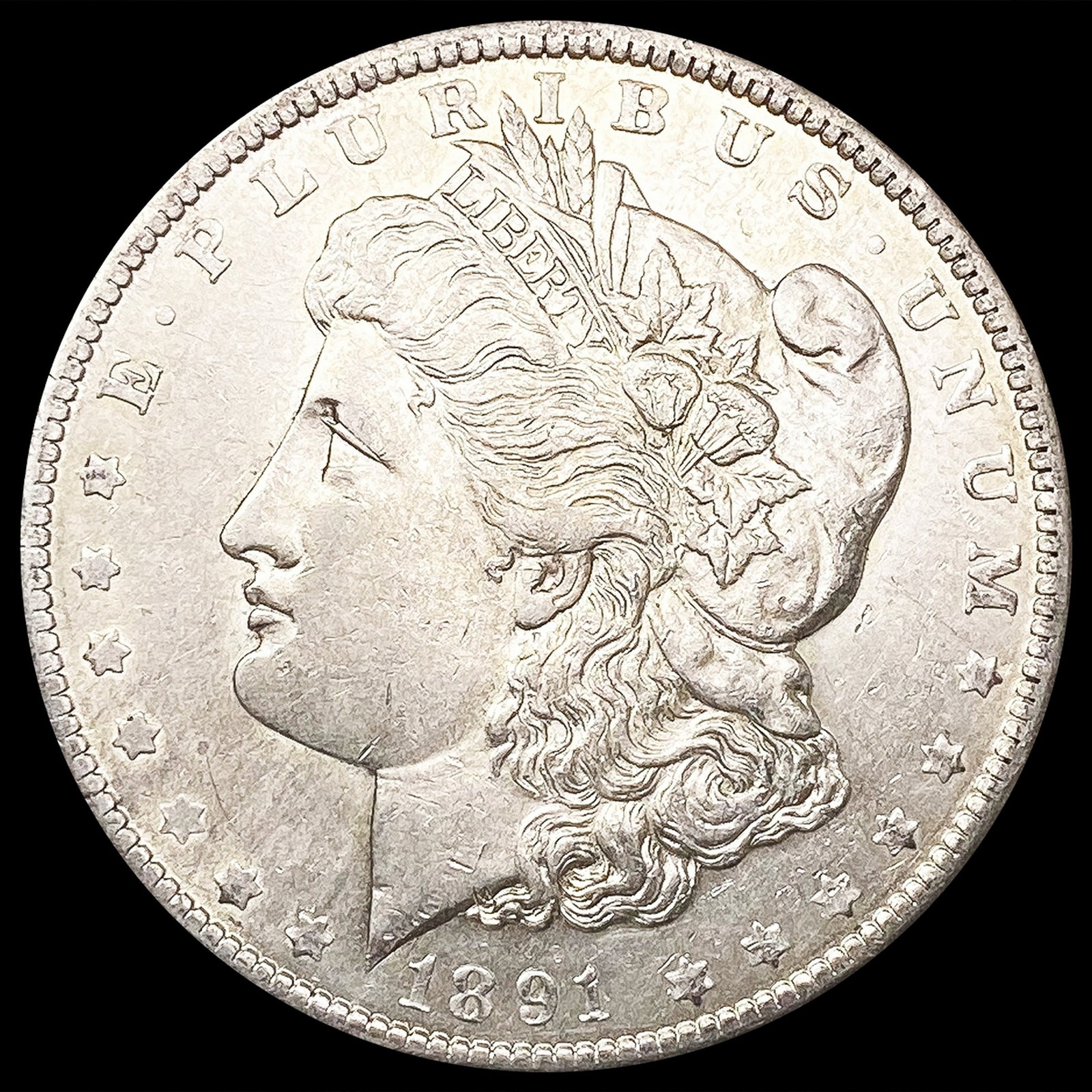 1891-O Morgan Silver Dollar CLOSELY UNCIRCULATED (1 of 2)