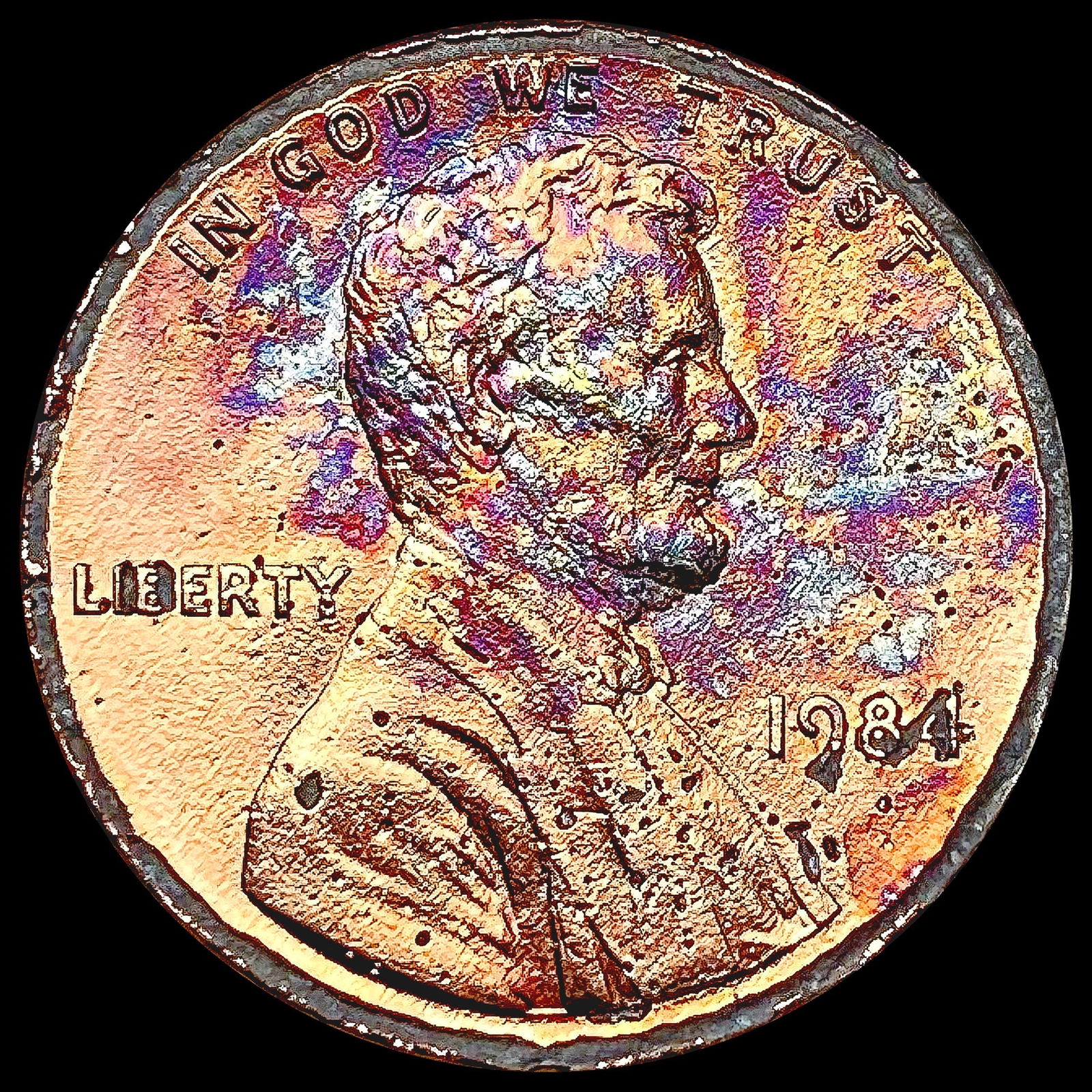 1984 DDO Wheat Cent HIGH GRADE (1 of 2)