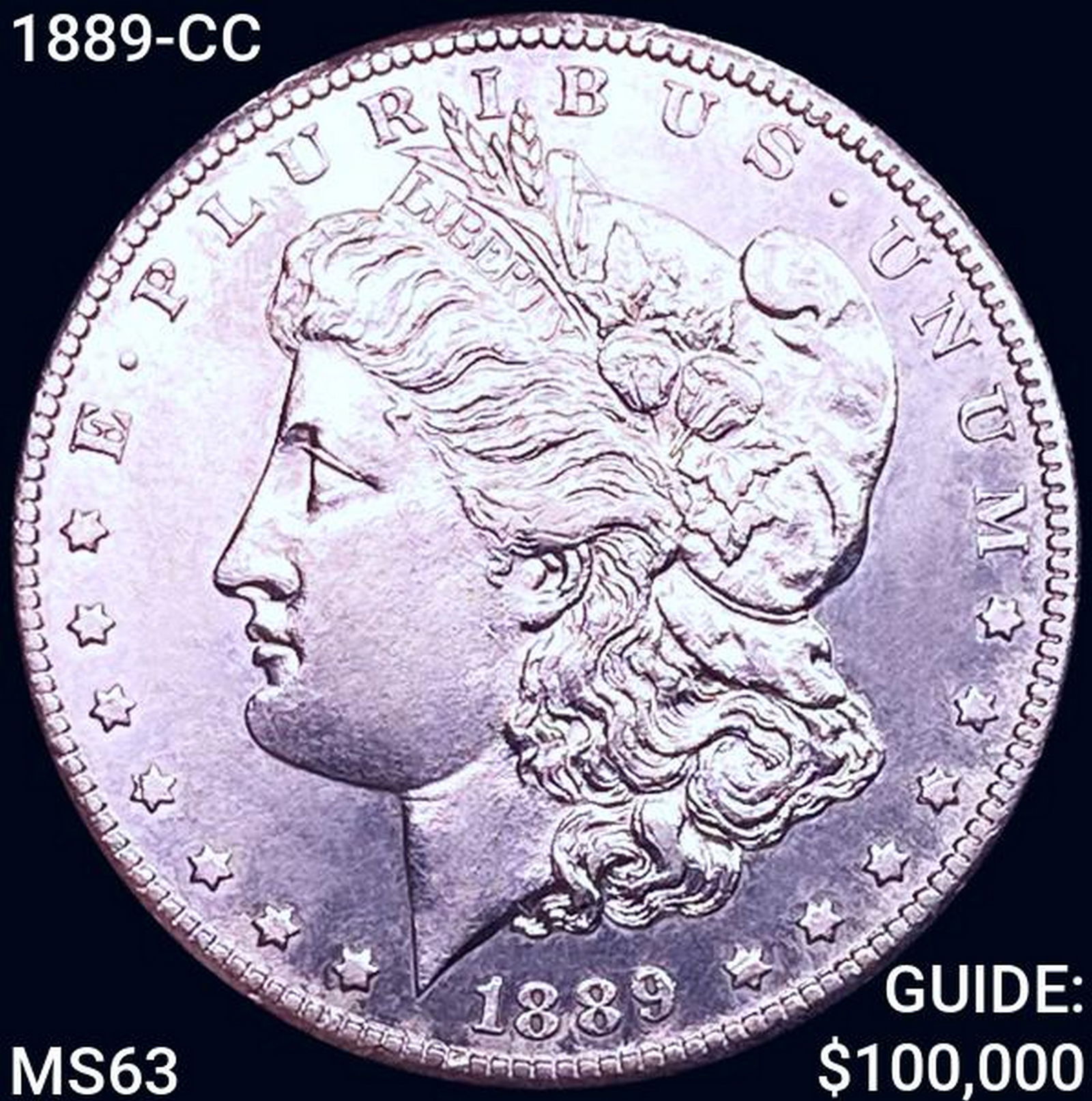 1889-CC Morgan Silver Dollar CHOICE BU (1 of 2)