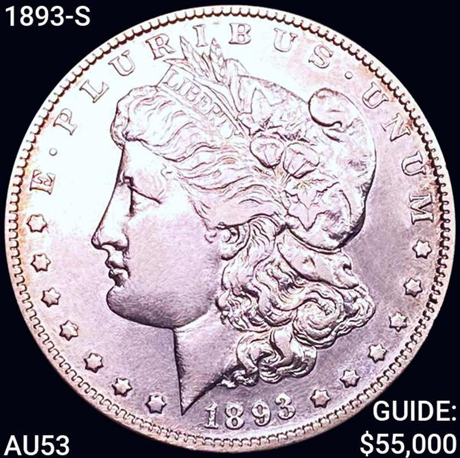 1893-S Morgan Silver Dollar CLOSELY UNCIRCULATED (1 of 2)