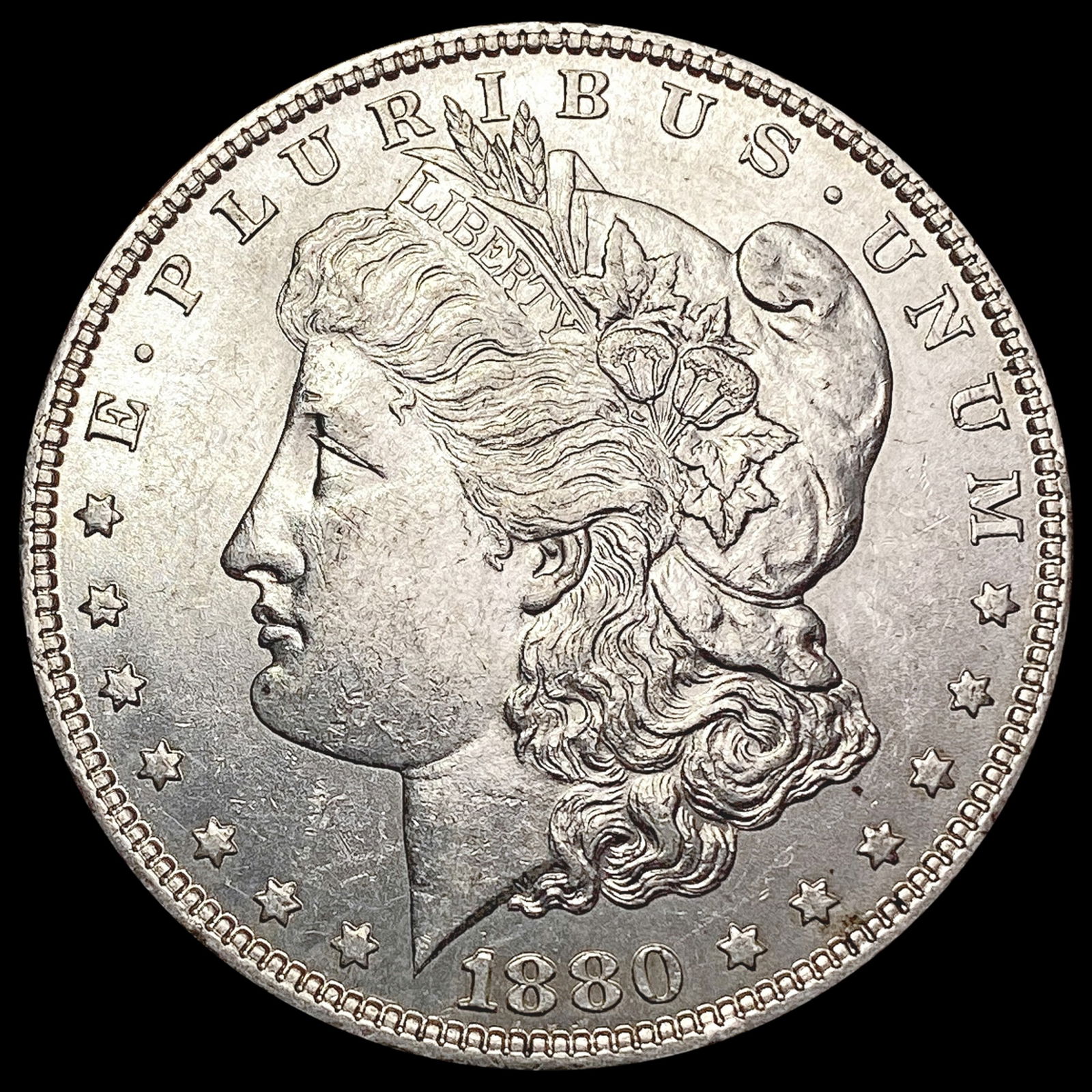 1880-O Micro O Morgan Silver Dollar UNCIRCULATED (1 of 2)