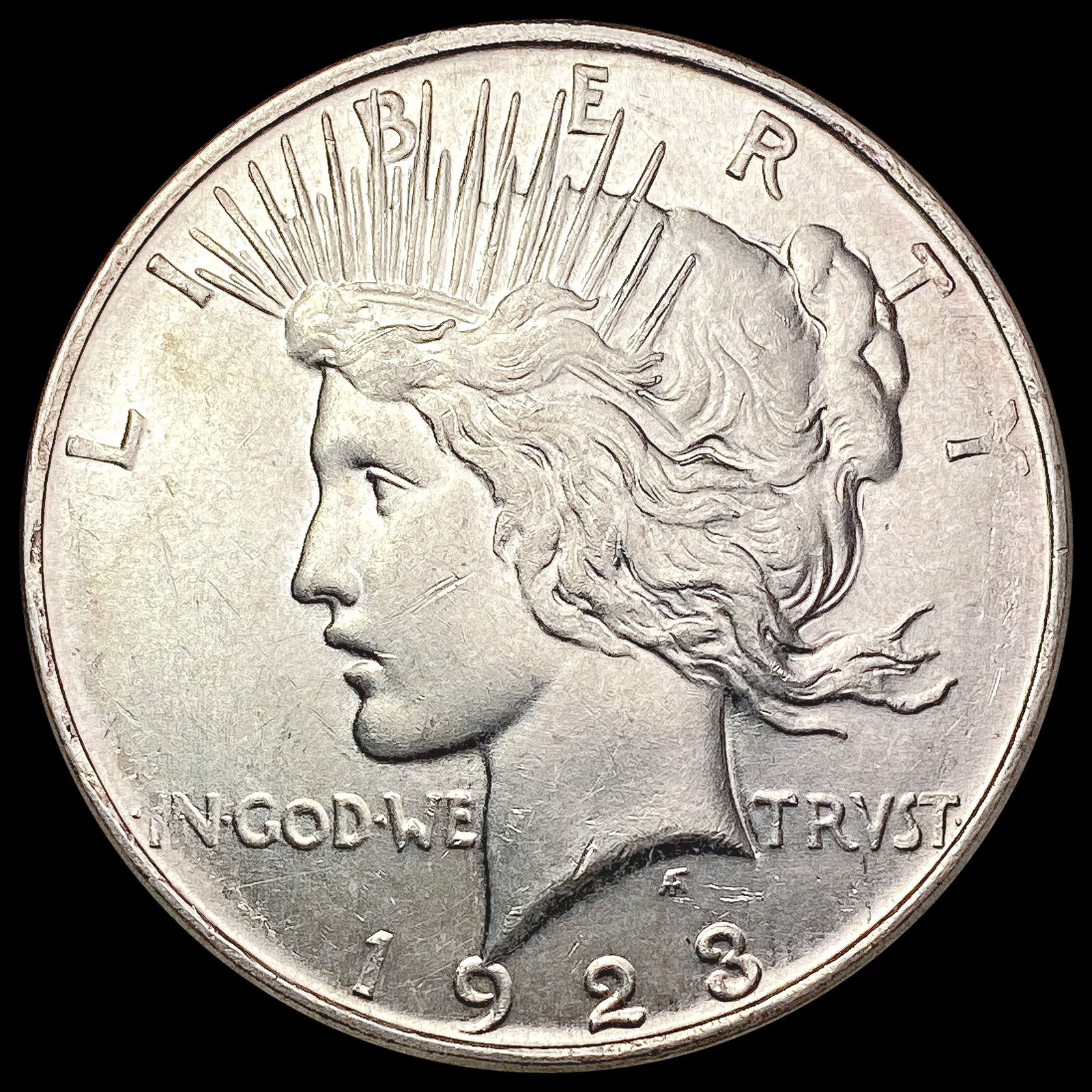 1923 D Silver Peace Dollar UNCIRCULATED (1 of 2)