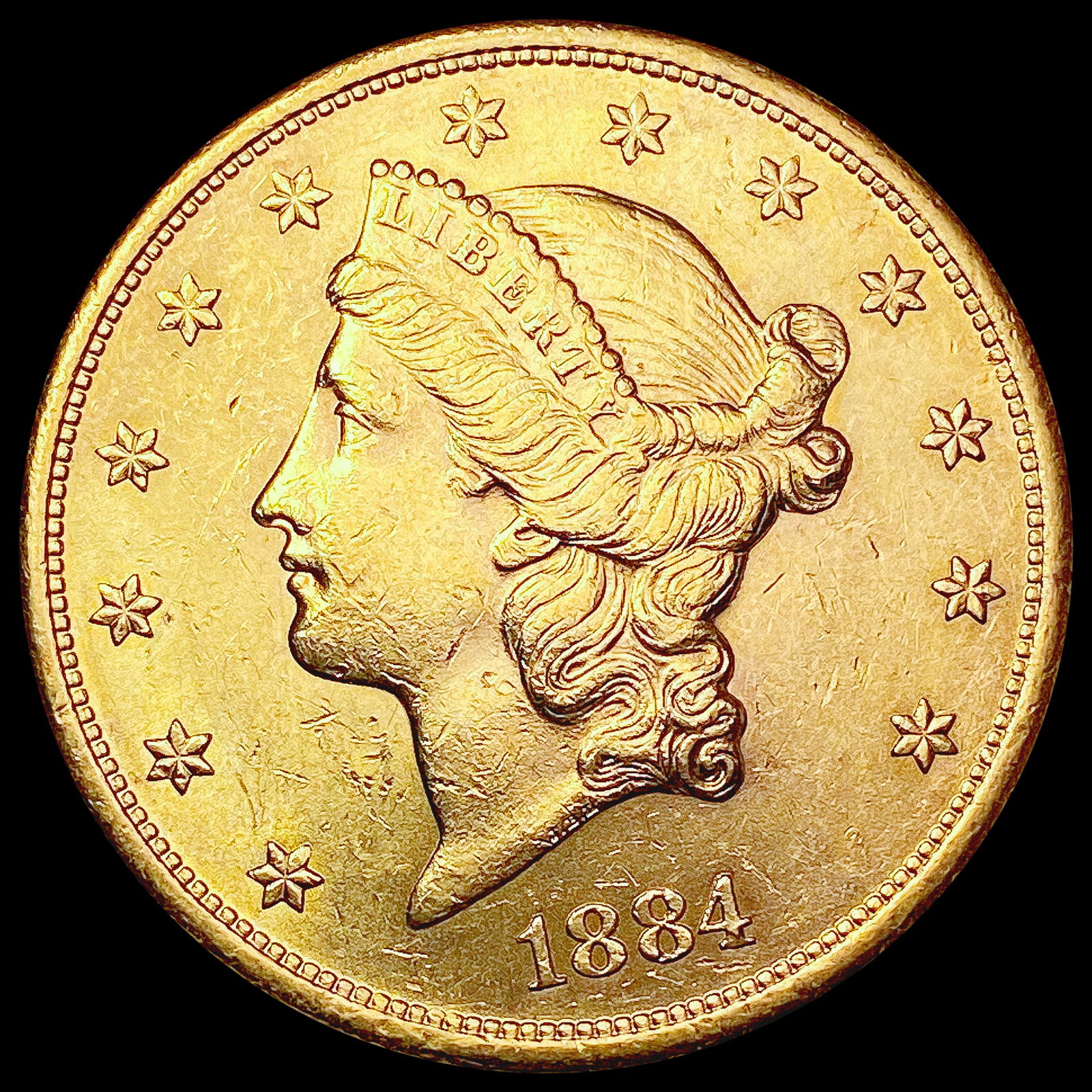 1884 S $20 Gold Double Eagle UNCIRCULATED (1 of 2)