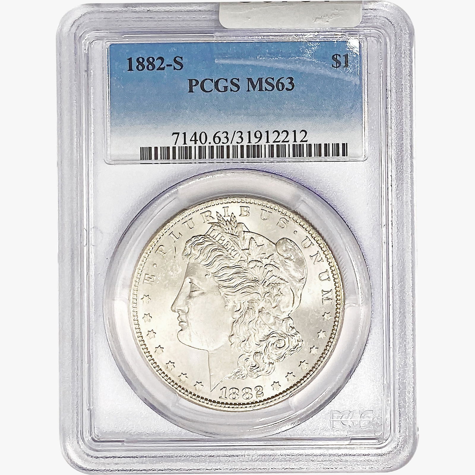 1882-S Morgan Silver Dollar PCGS MS63 (1 of 2)