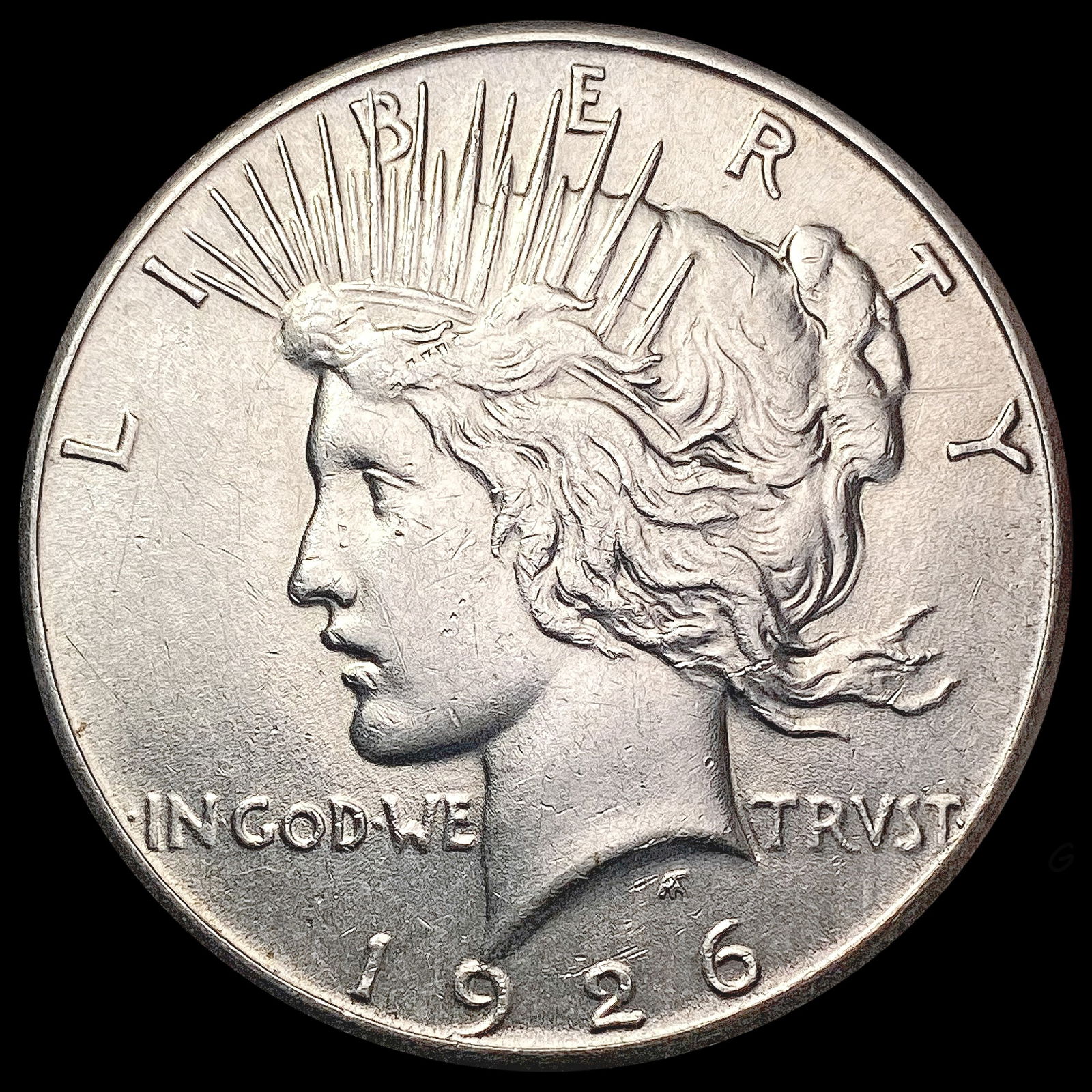 1926-P Silver Peace Dollar CLOSELY UNCIRCULATED (1 of 2)