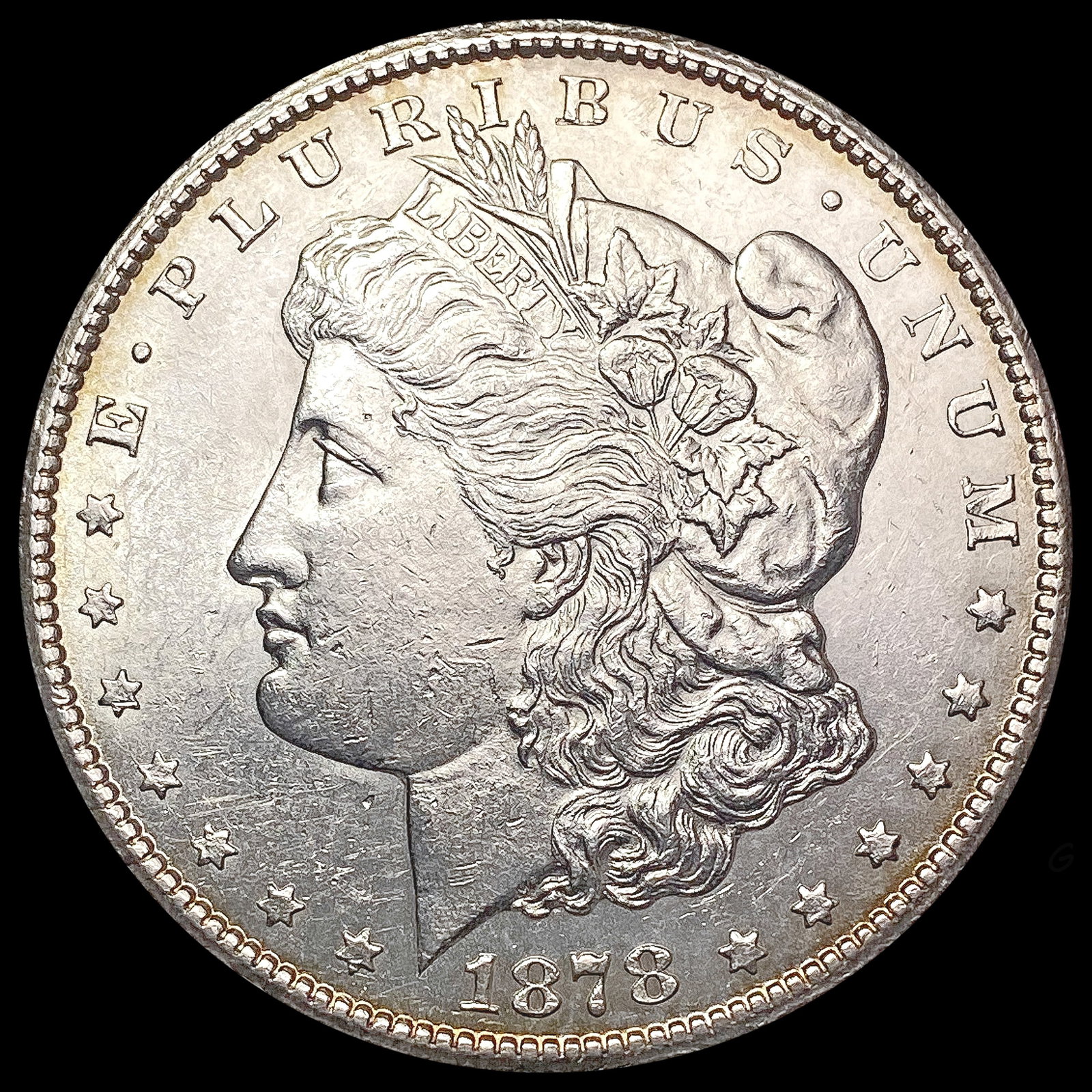 1878-CC Morgan Silver Dollar UNCIRCULATED: 1878-CC Morgan Silver Dollar UNCIRCULATED