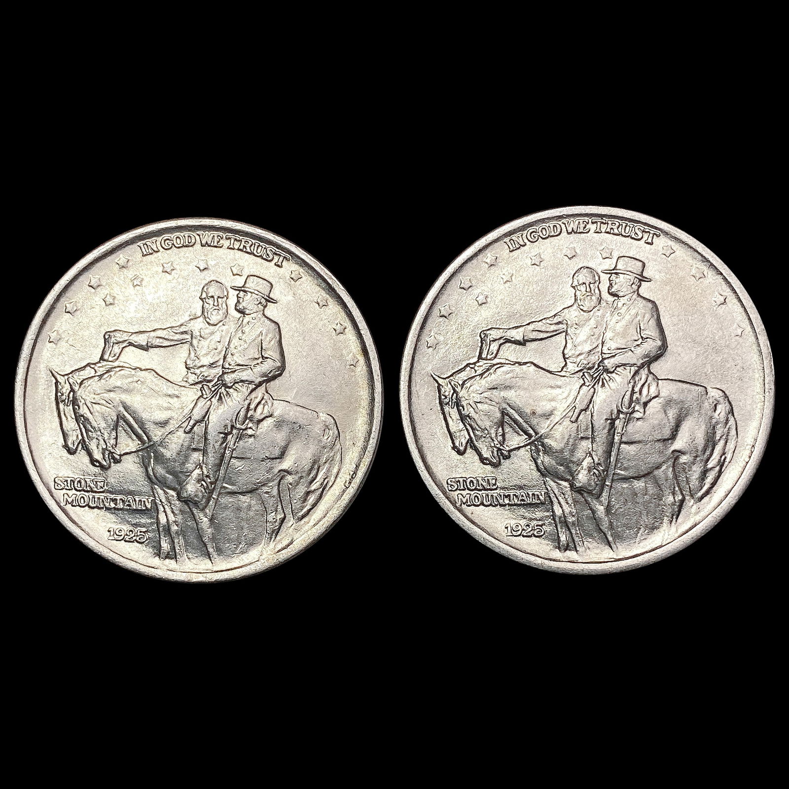 [2] 1925 Stone Mountain Half Dollar UNCIRCULATED (1 of 2)