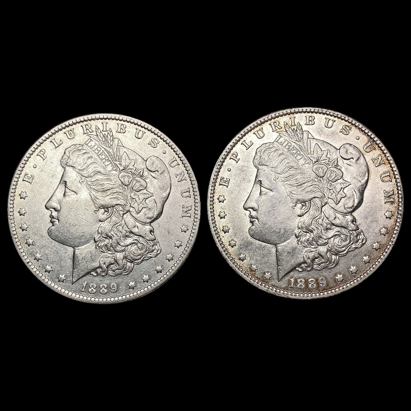 [2] 1889-O Morgan Silver Dollar UNCIRCULATED (1 of 2)