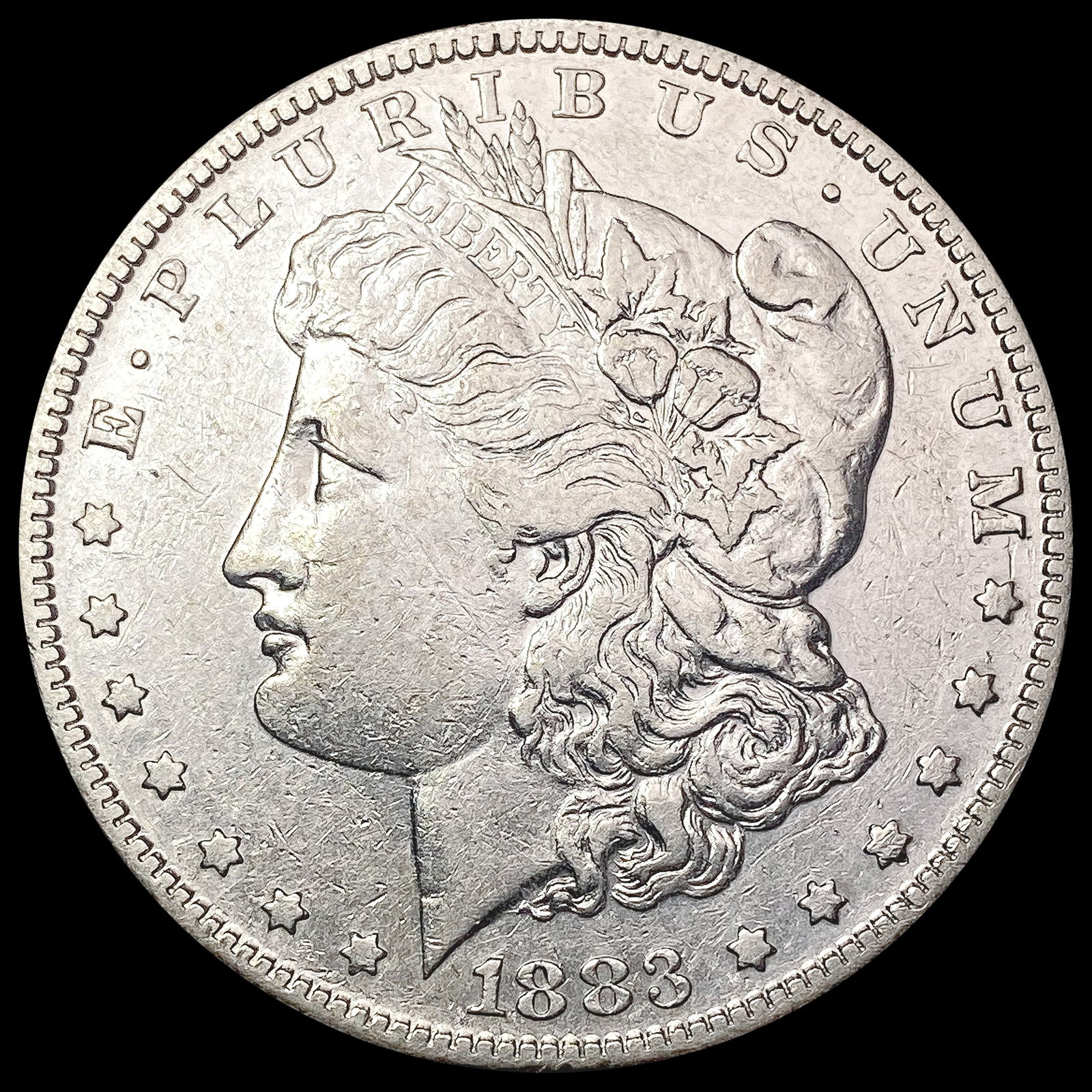 1883-S Morgan Silver Dollar NEARLY UNCIRCULATED (1 of 2)