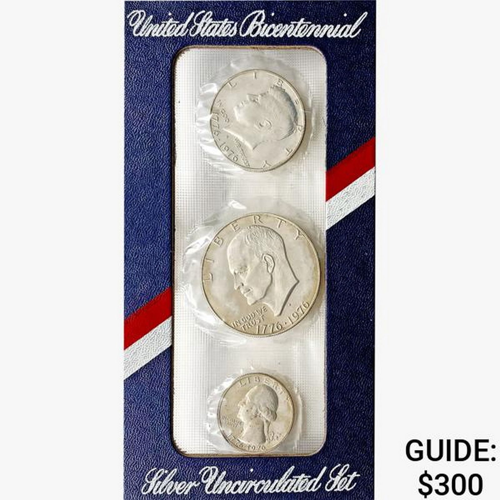 1976-S UNC US Bicentennial Silver 3 Coin Sets [12 Coins] (1 of 12)