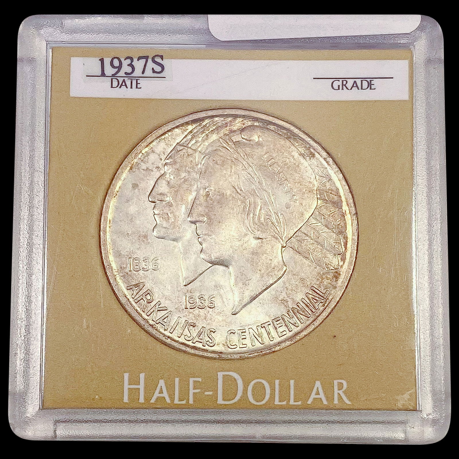 1937-S Arkansas Half Dollar UNCIRCULATED (1 of 2)