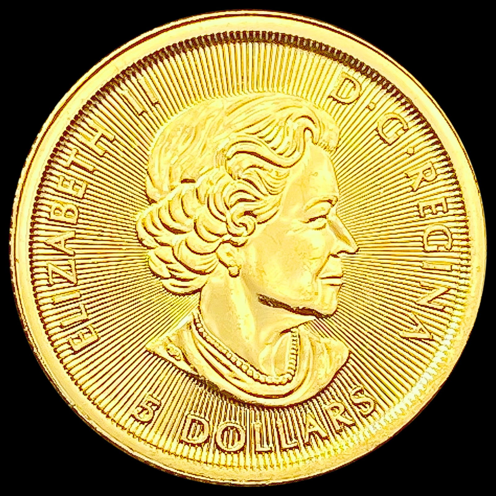 2019 1/10oz Gold $5 Canada GEM PROOF (1 of 2)