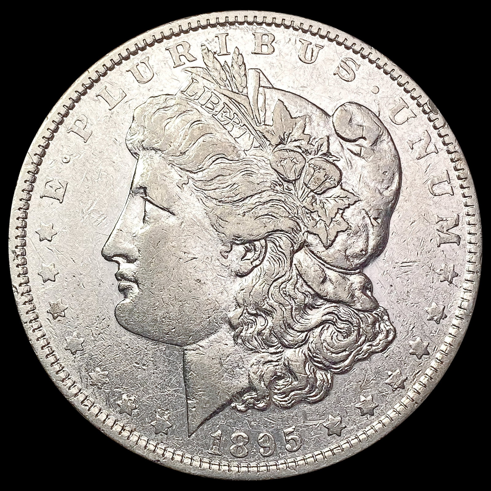 1895-O Morgan Silver Dollar CLOSELY UNCIRCULATED: 1895-O Morgan Silver Dollar CLOSELY UNCIRCULATED