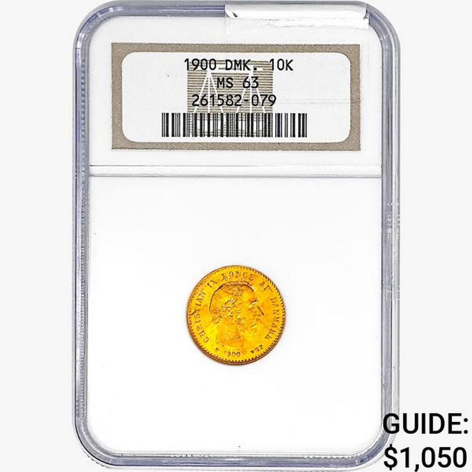 1900 0.158oz DMK 10 Kroner NGC MS63 (1 of 2)