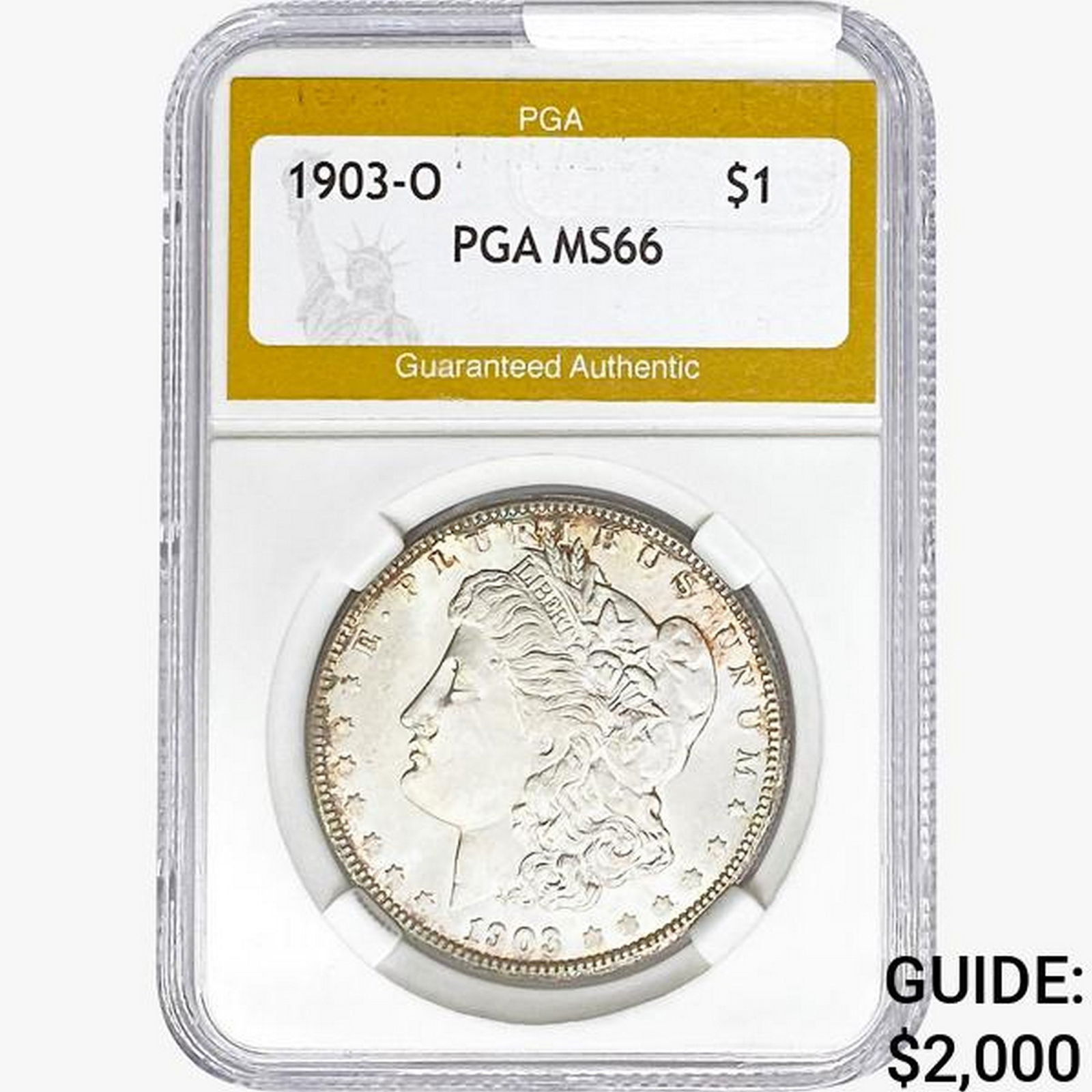 1903-O Morgan Silver Dollar PGA MS66 (1 of 2)