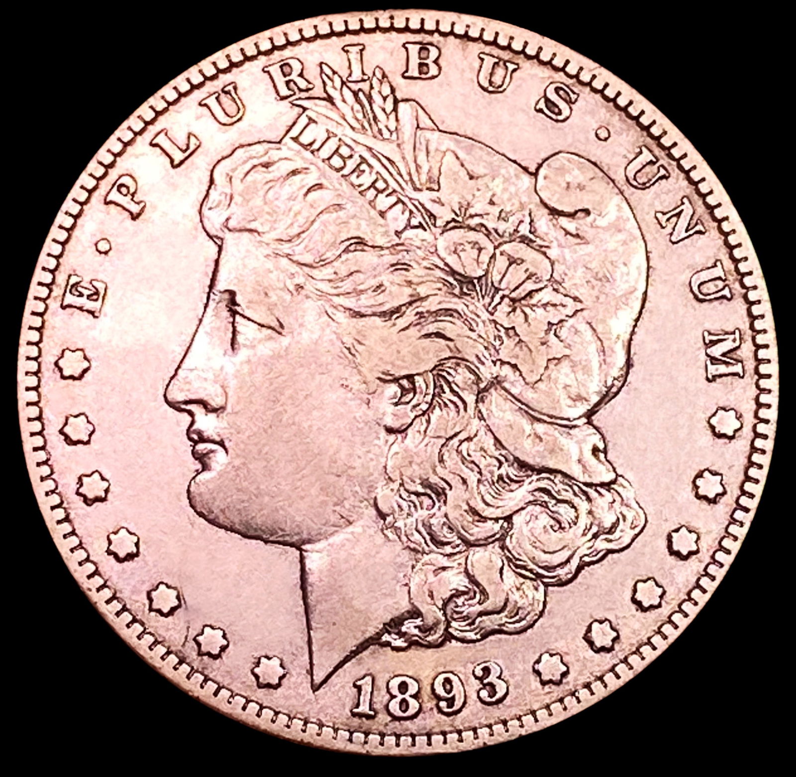 1893-S Morgan Silver Dollar NEARLY UNCIRCULATED (1 of 2)