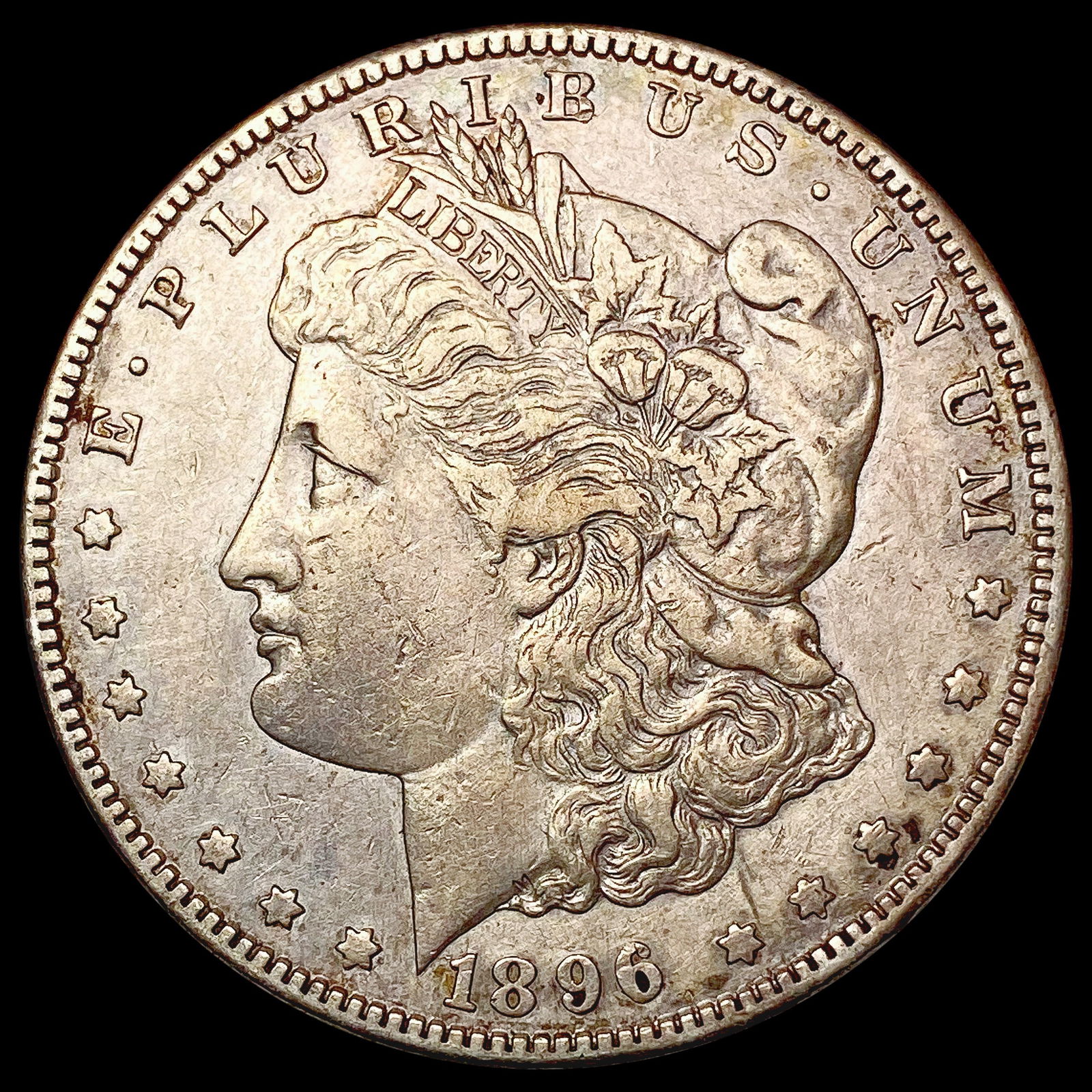 1896-S Morgan Silver Dollar NEARLY UNCIRCULATED (1 of 2)