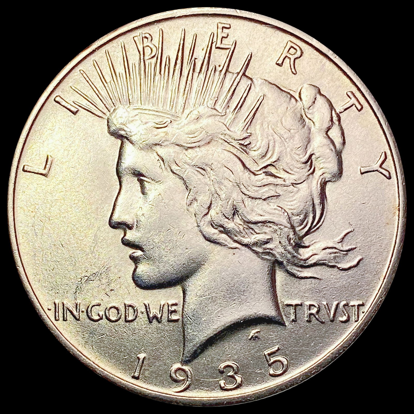 1935-S Silver Peace Dollar HIGH GRADE (1 of 2)