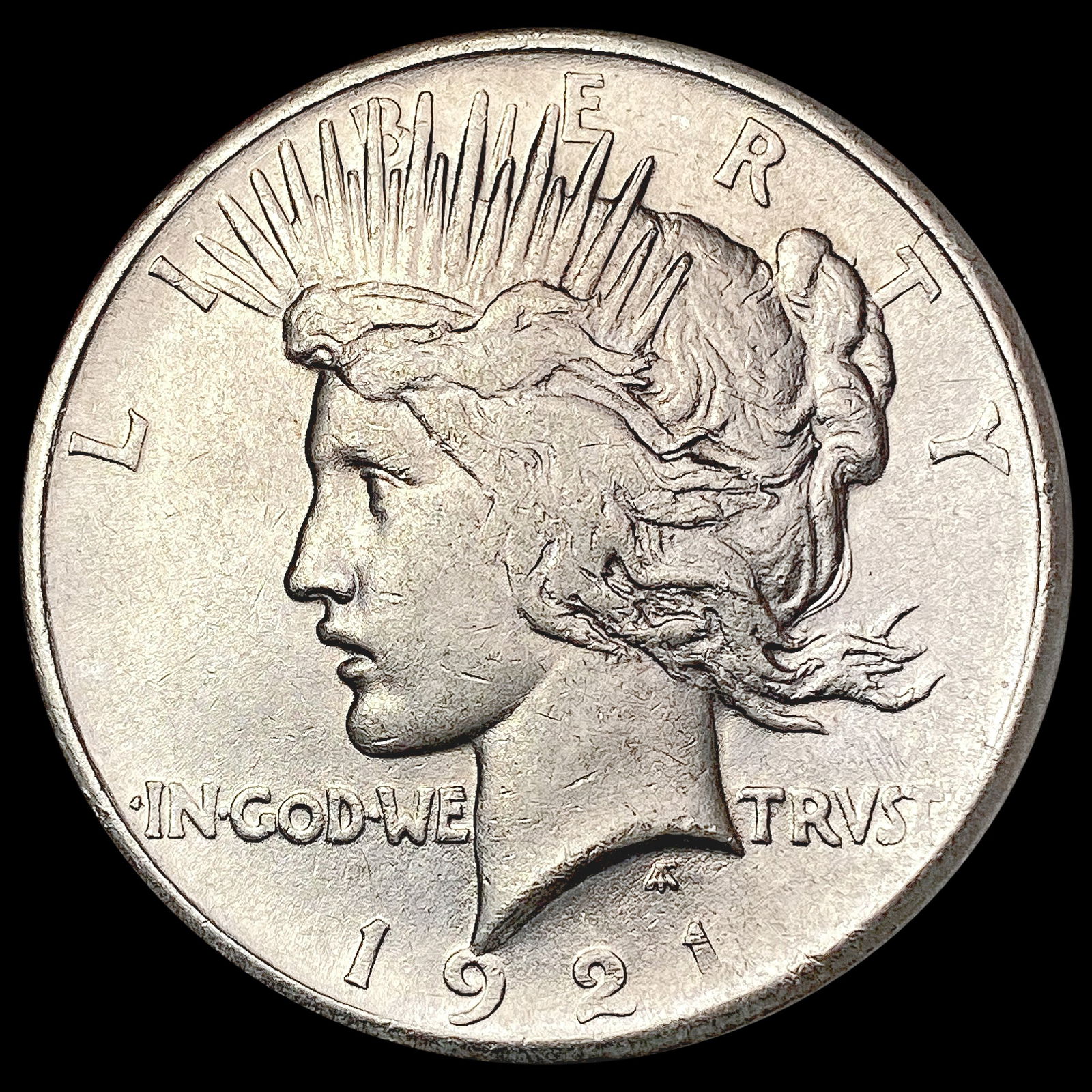 1921 Silver Peace Dollar LIGHTLY CIRCULATED (1 of 2)