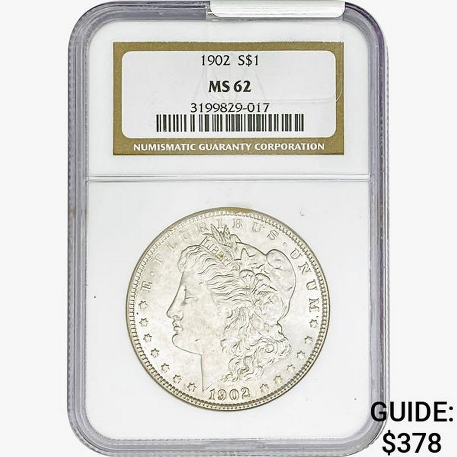 1902 Morgan Silver Dollar NGC MS62 (1 of 2)