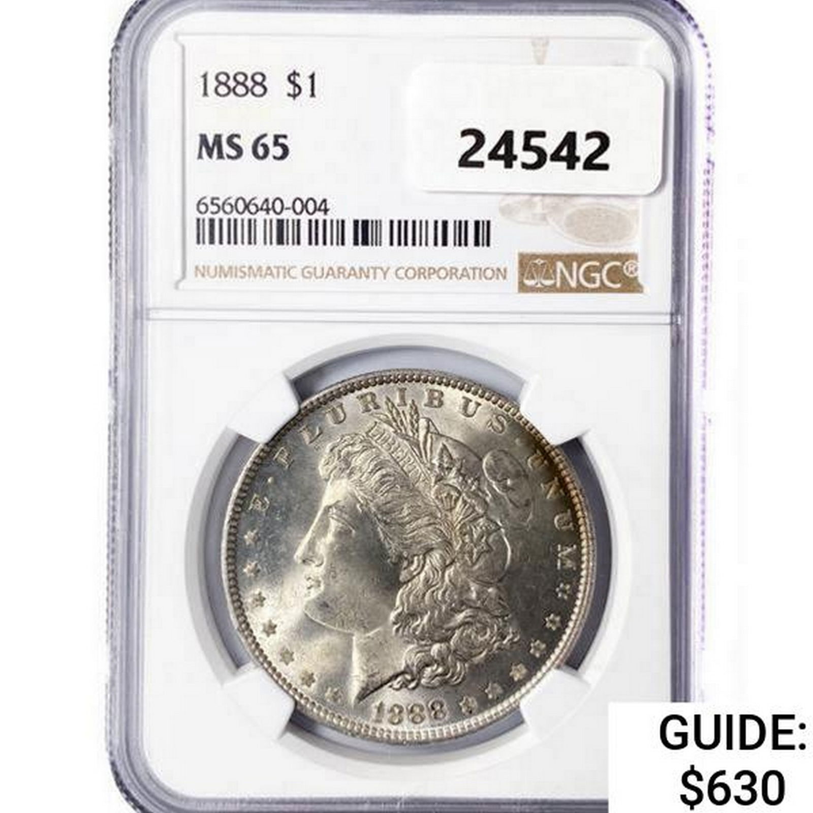 1888 Morgan Silver Dollar NGC MS65 (1 of 2)