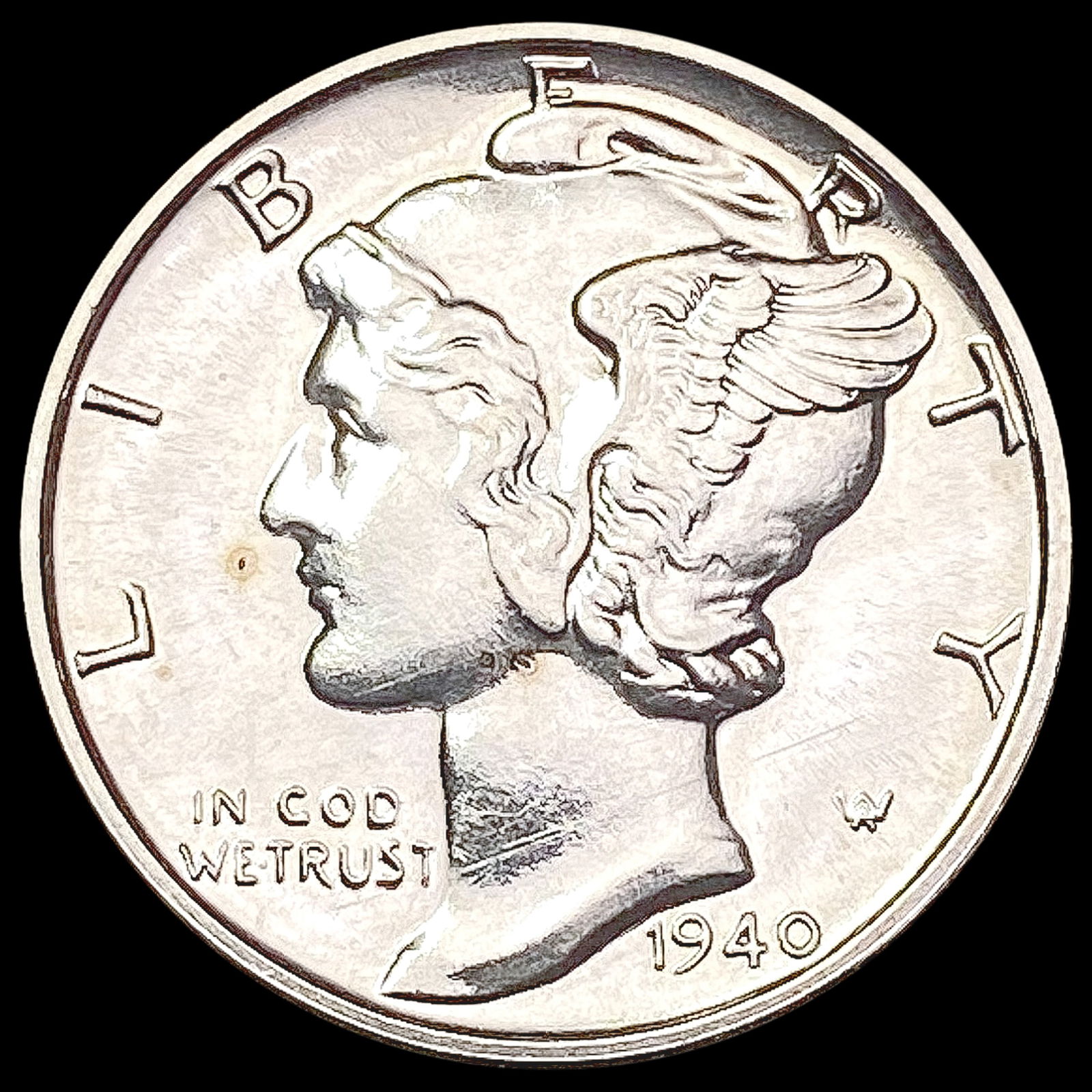 1940 Mercury Dime CHOICE PROOF (1 of 2)