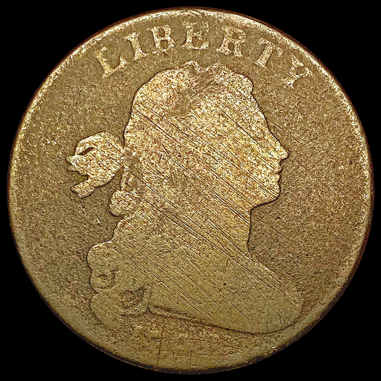 1798 Capped Bust Large Cent NICELY CIRCULATED (1 of 2)