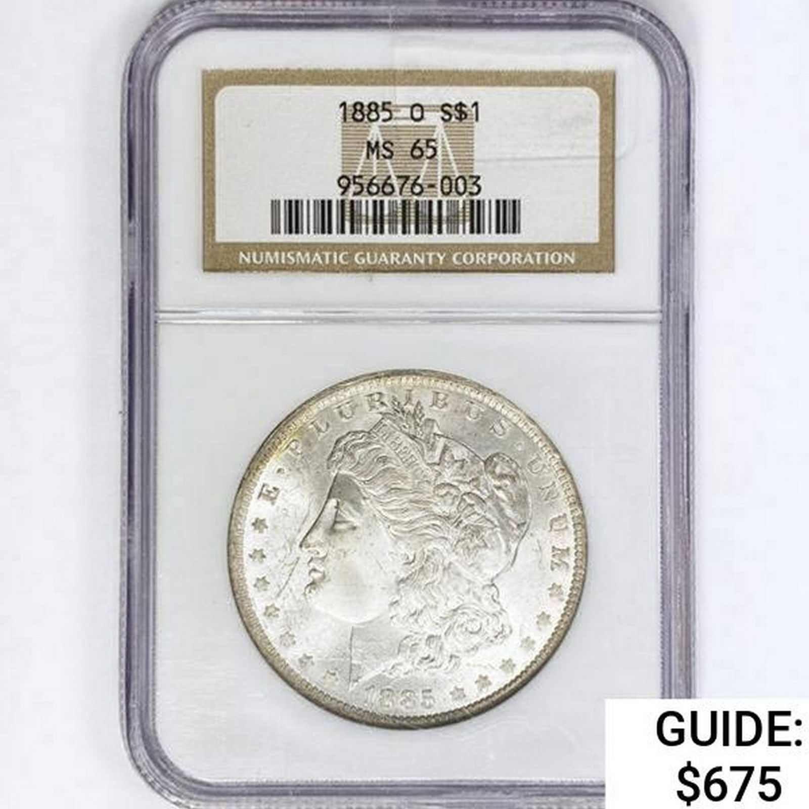 1885-O Morgan Silver Dollar NGC MS65 (1 of 2)